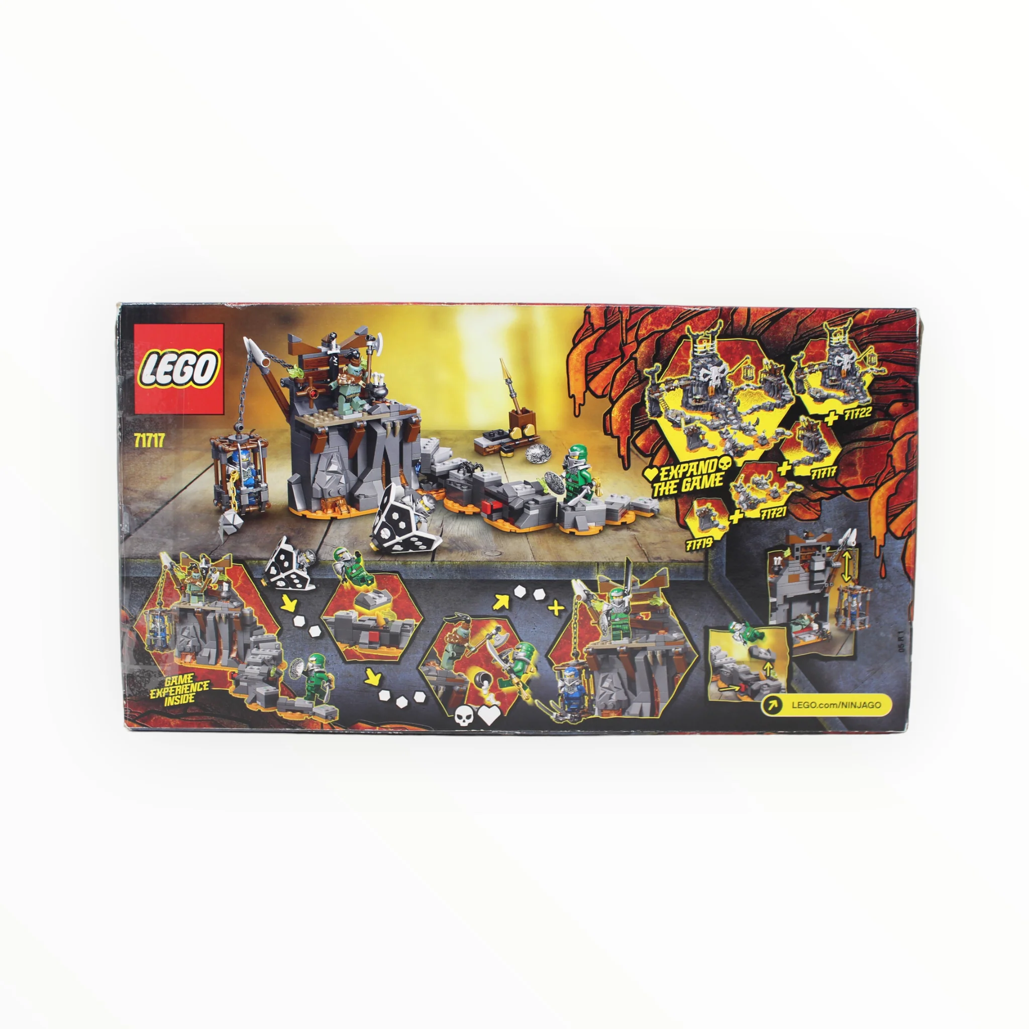 Certified Used Set 71717 Ninjago Journey to the Skull Dungeons (some bags still sealed) - Image 2