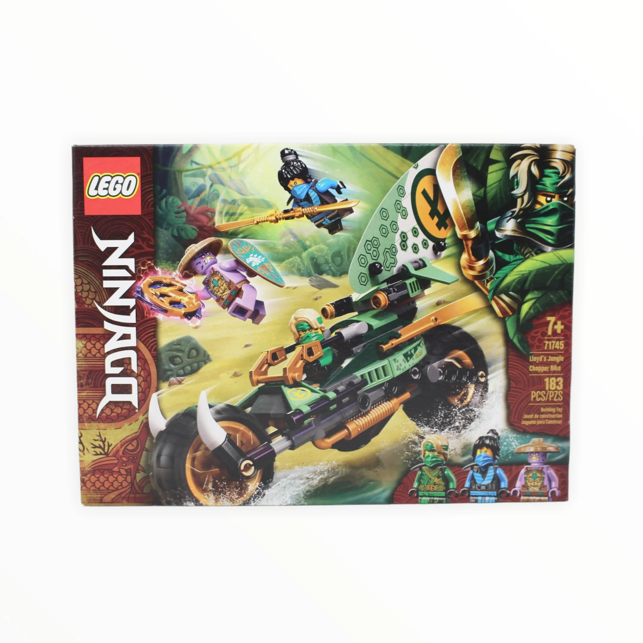 Certified Used Set 71745 Ninjago Lloyd’s Jungle Chopper Bike
