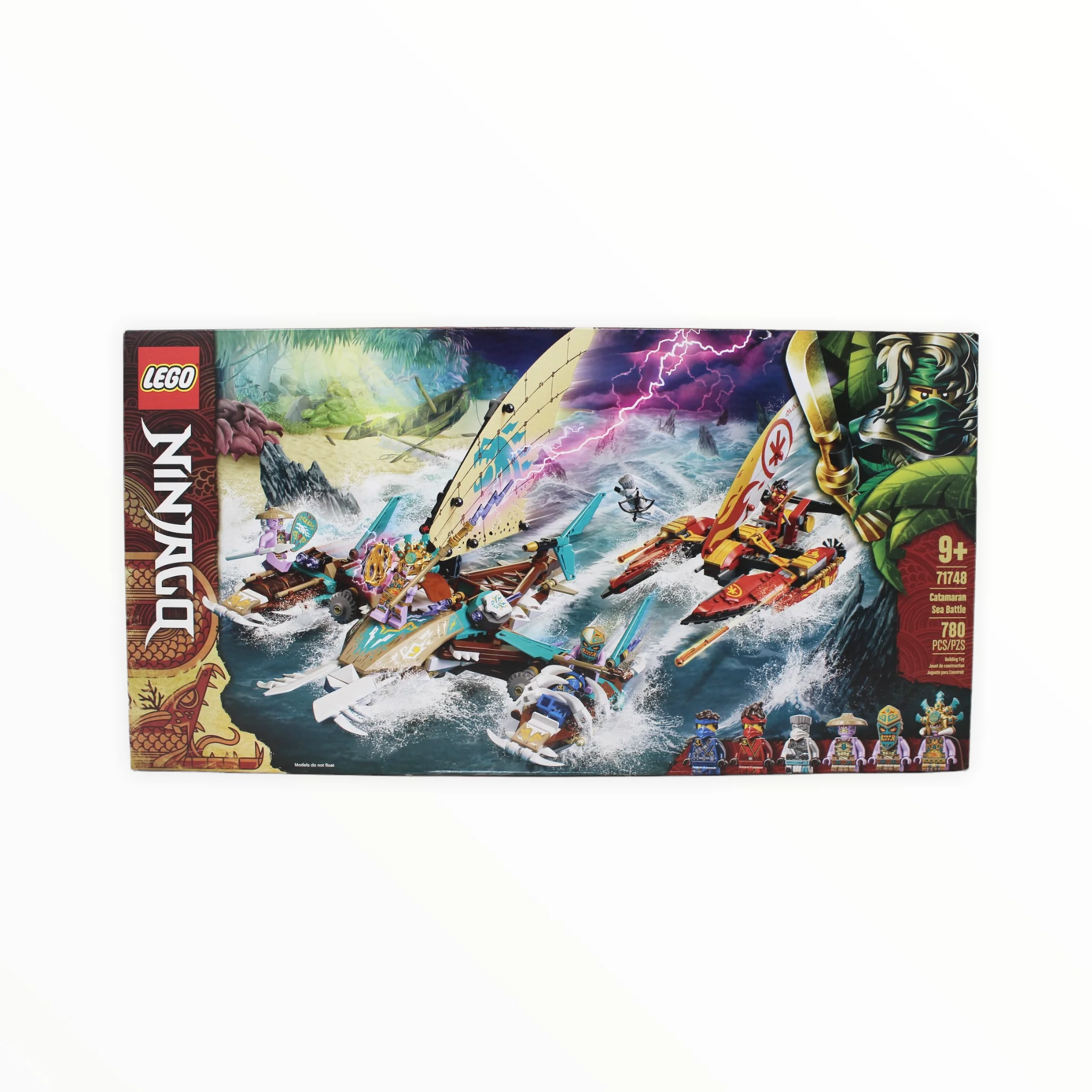 Certified Used Set 71748 Ninjago Catamaran Sea Battle