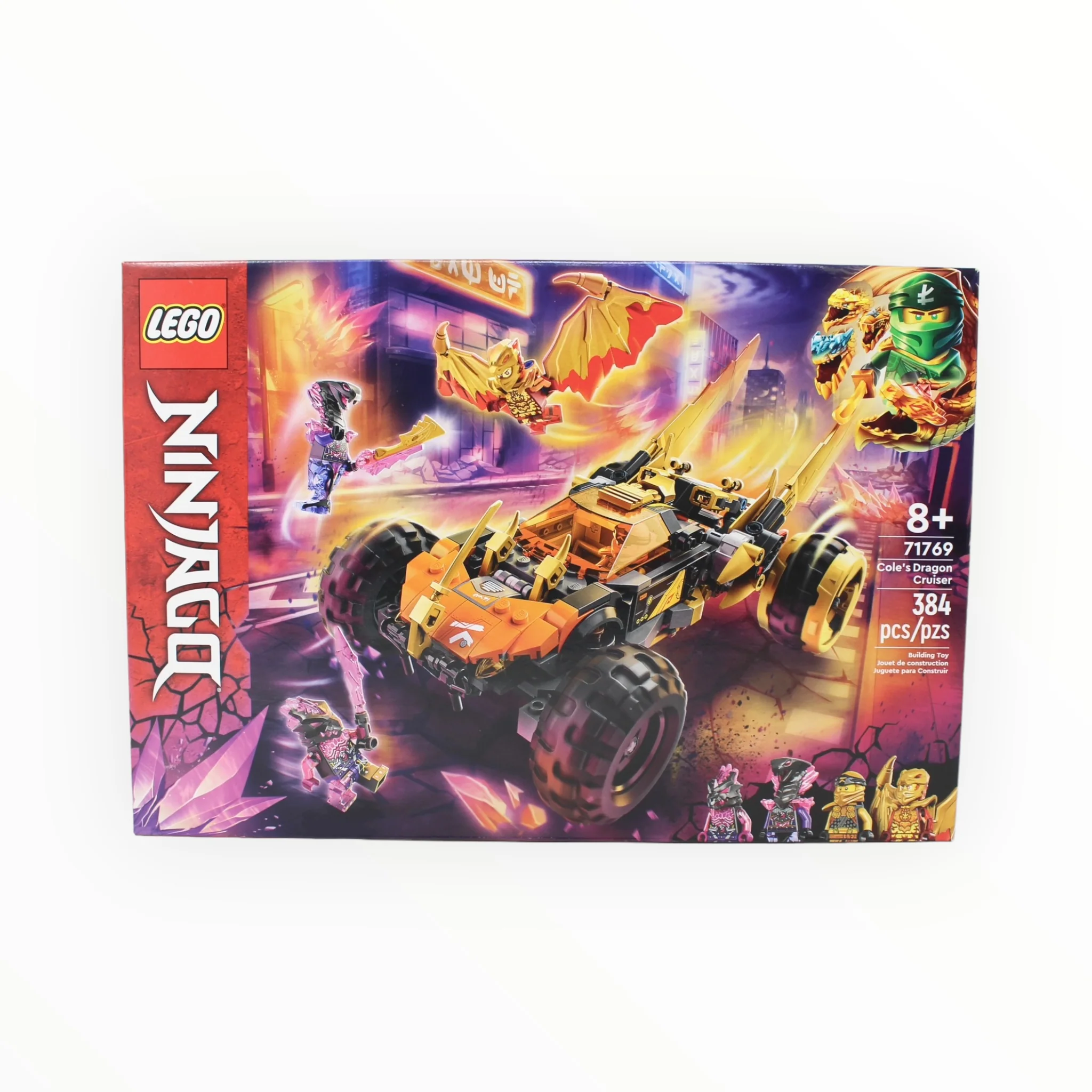Certified Used Set 71769 Ninjago Coleās Dragon Cruiser
