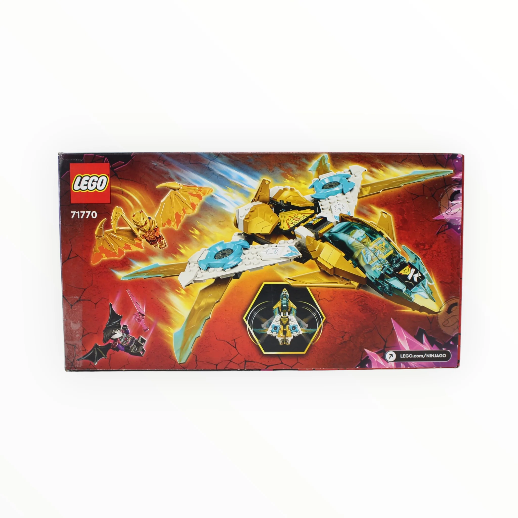 Certified Used Set 71770 Ninjago Zaneās Golden Dragon Jet - Image 2