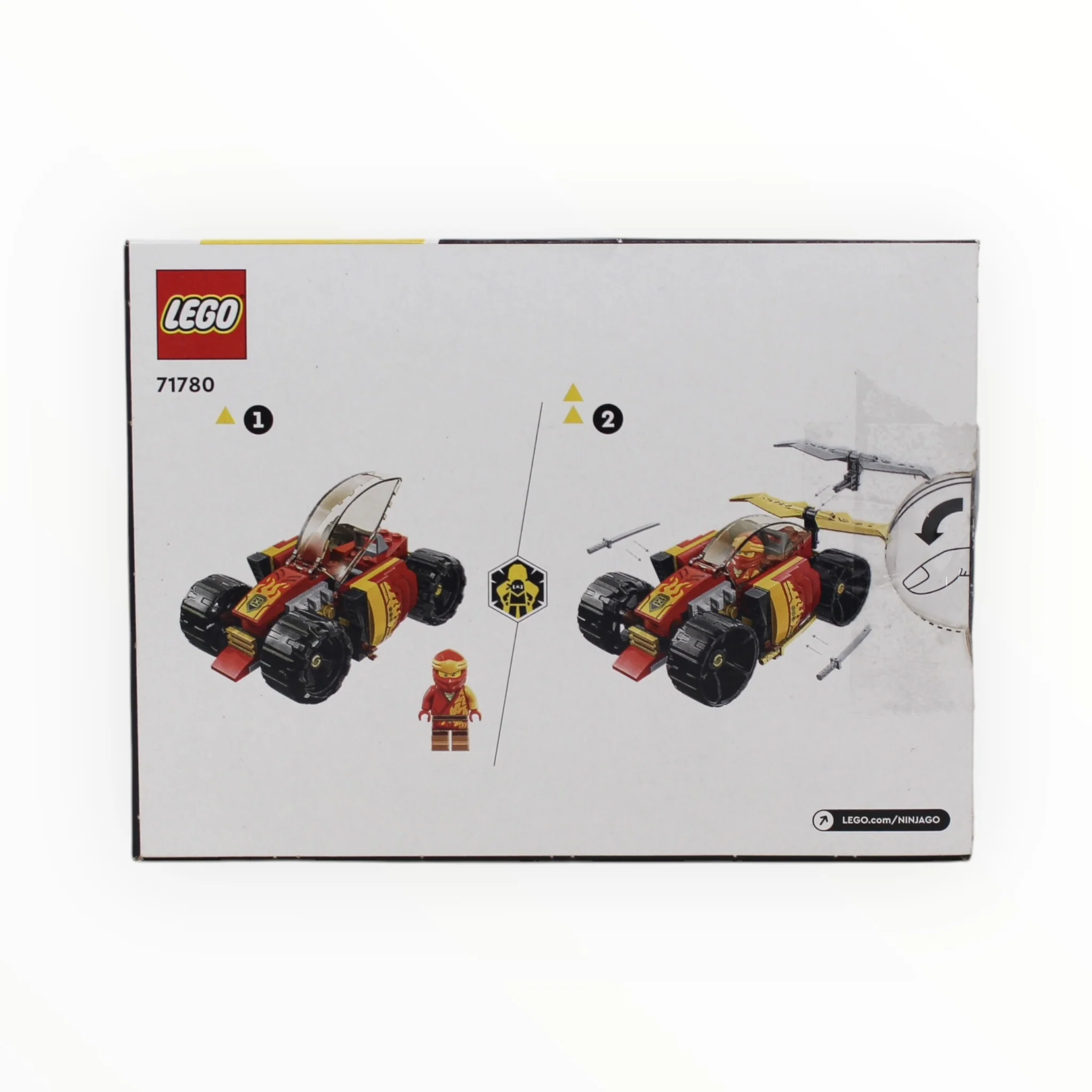Certified Used Set 71780 Ninjago Kaiās Ninja Race Car EVO - Image 2