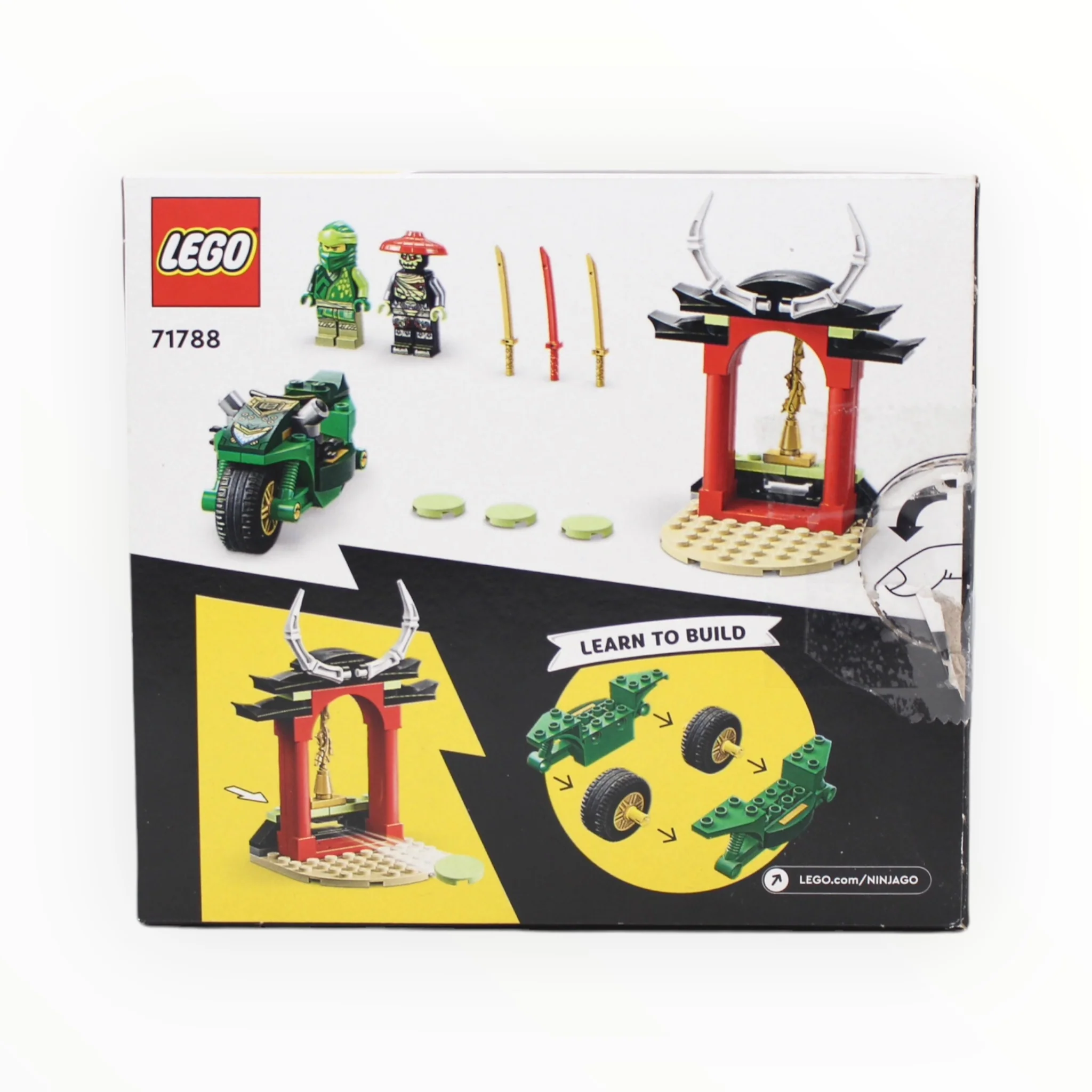 Certified Used Set 71788 Ninjago Lloyd’s Ninja Street Bike - Image 2