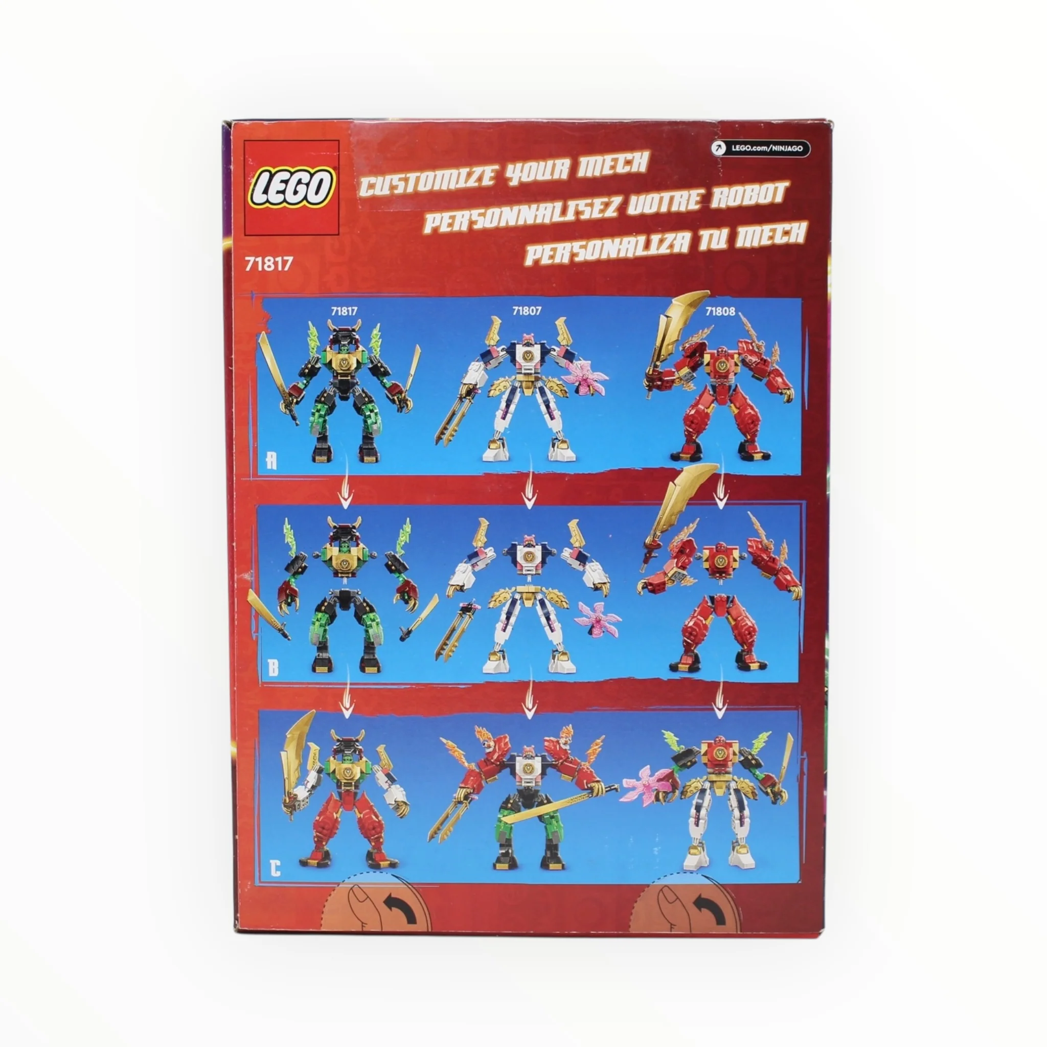 Certified Used Set 71817 Ninjago Lloyd’s Elemental Power Mech - Image 2