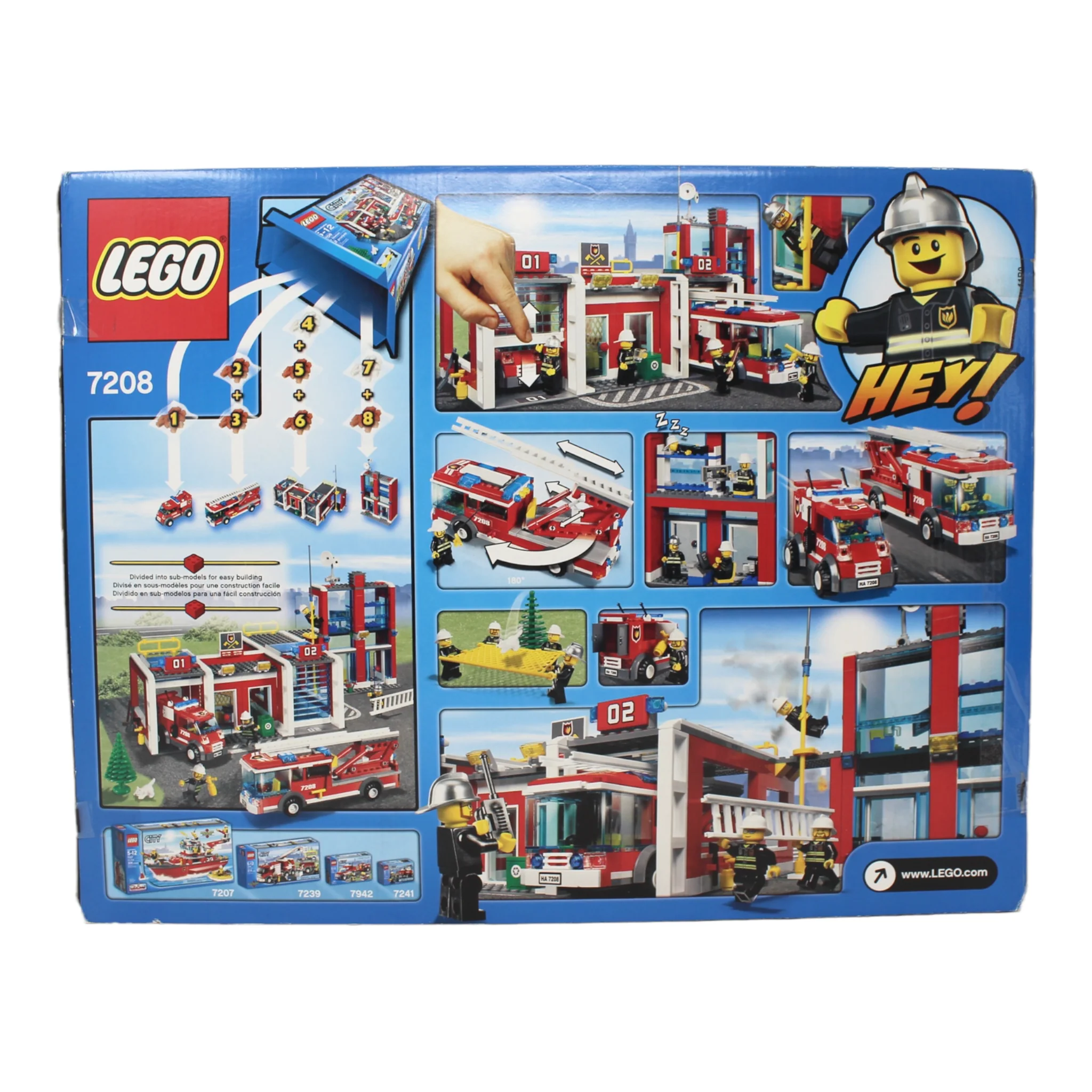 Certified Used Set 7208 City Fire Station - Image 2