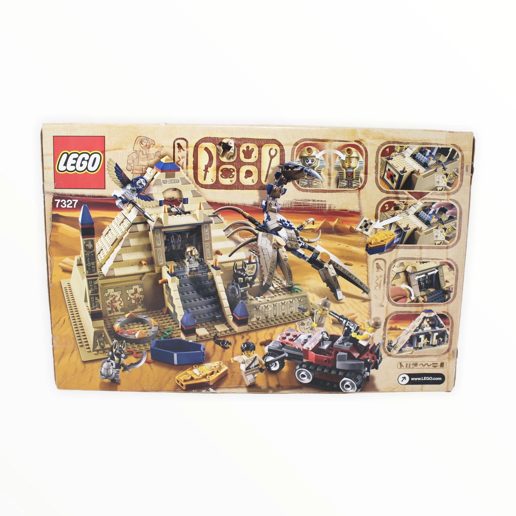 Certified Used Set 7327 Pharaoh’s Quest Scorpion Pyramid - Image 2