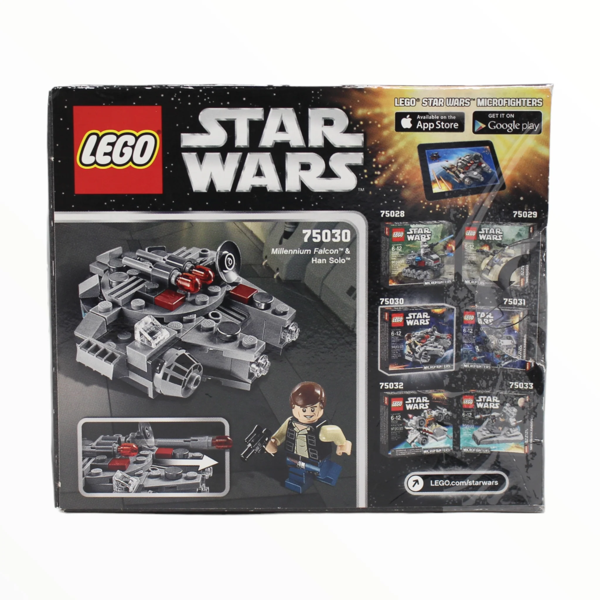 Certified Used Set 75030 Star Wars Millennium Falcon Microfighter (2014) - Image 2