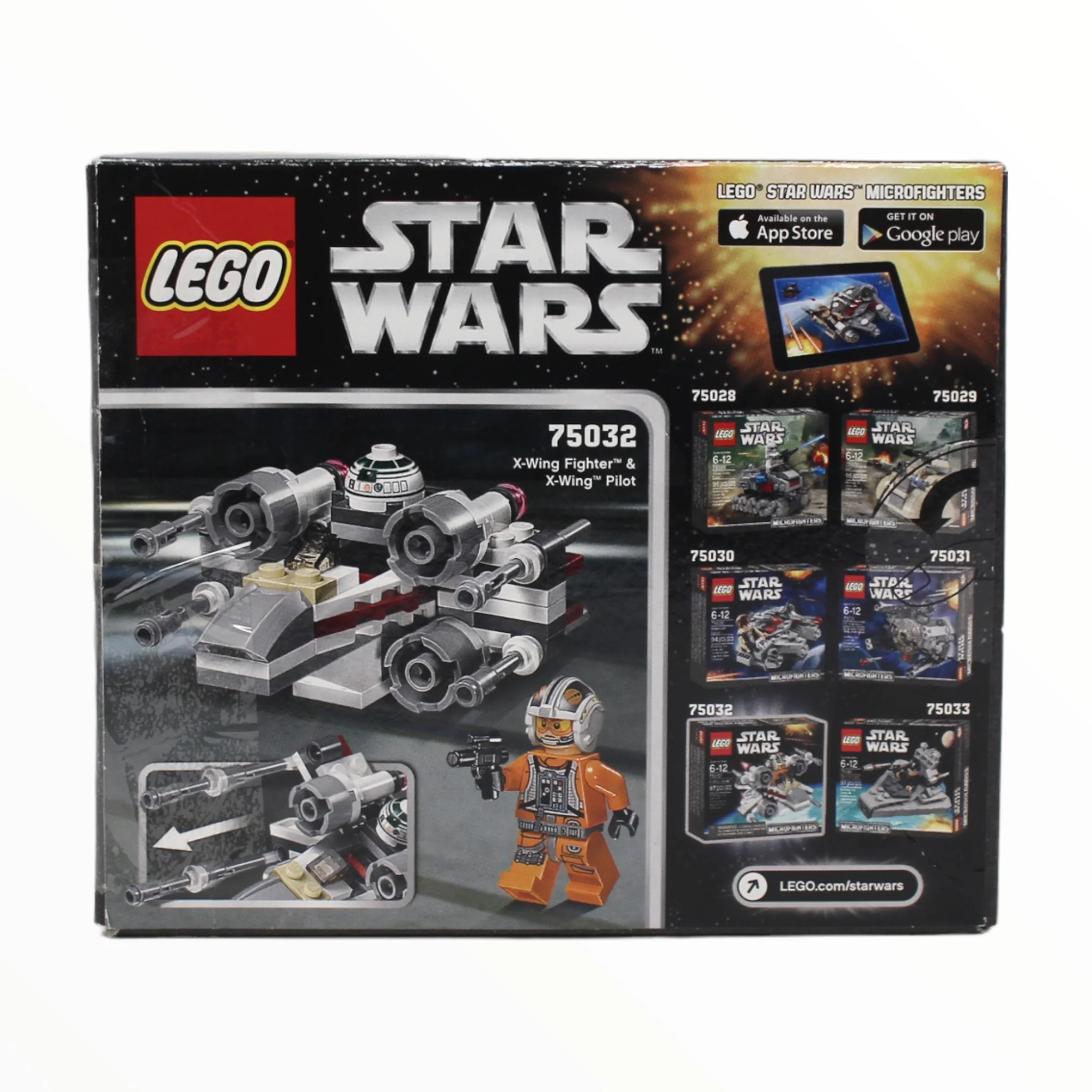 Certified Used Set 75032 Star Wars X-Wing Fighter Microfighter (2014) - Image 2