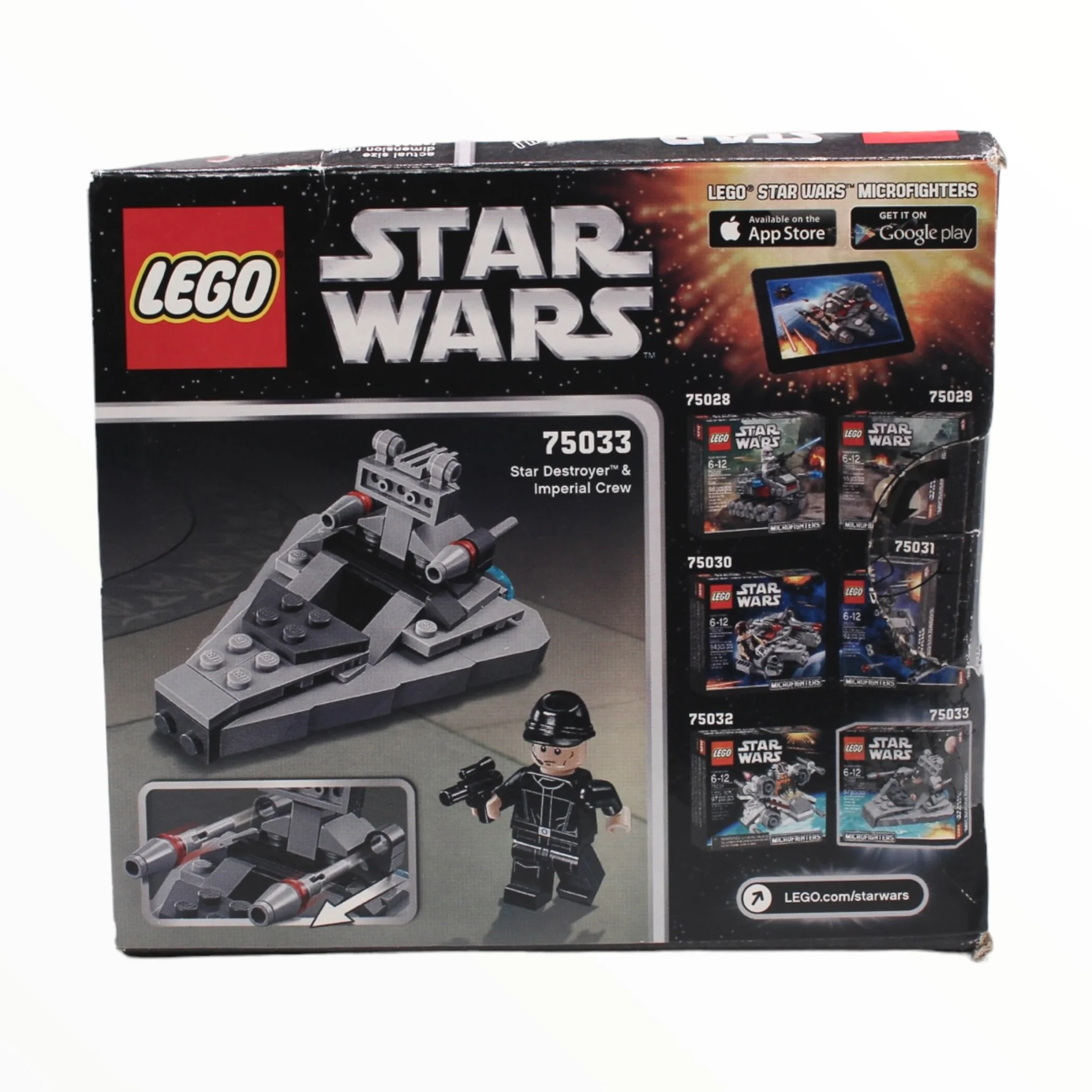 Certified Used Set 75033 Star Wars Star Destroyer Microfighter - Image 2