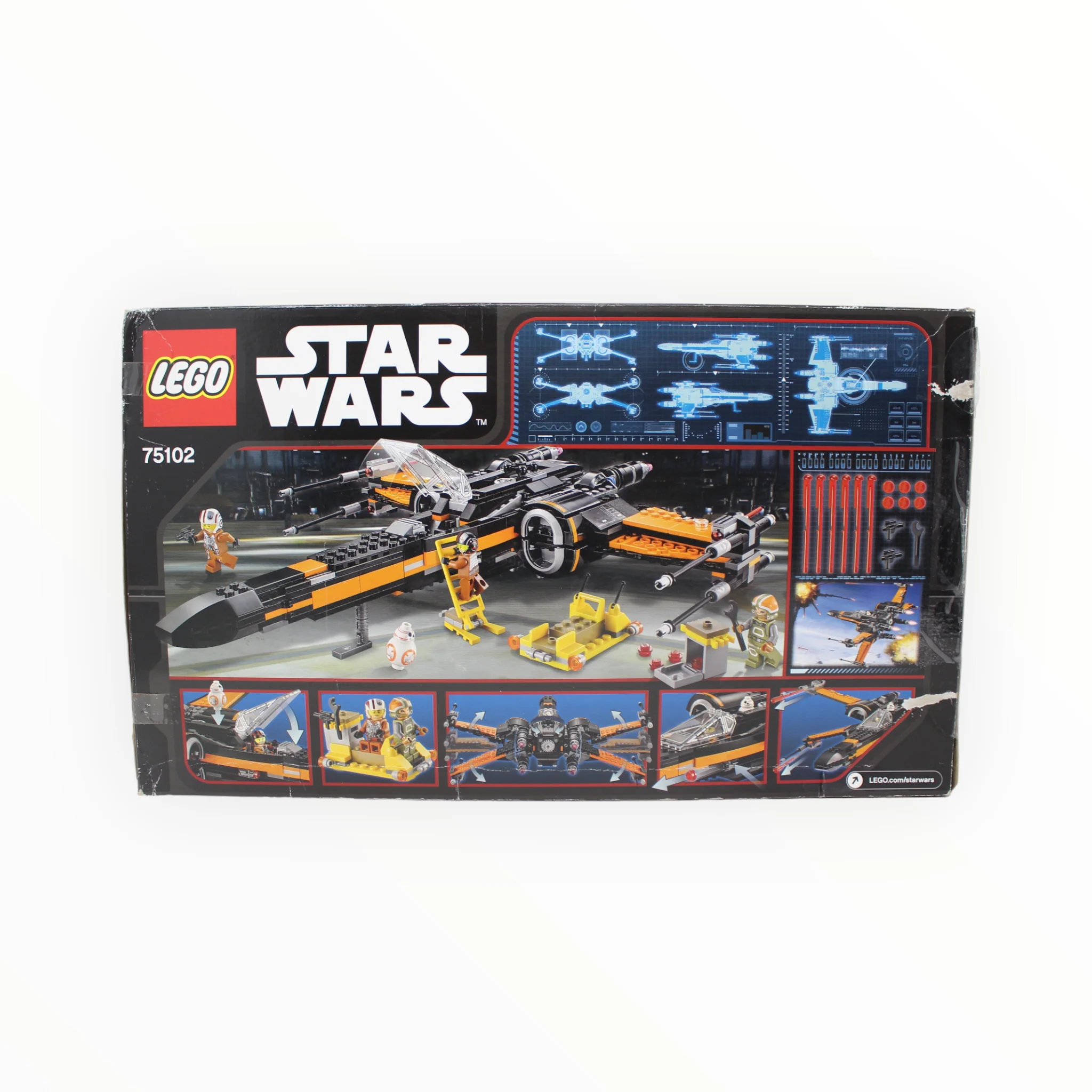 Certified Used Set 75102 Star Wars Poe’s X-Wing Fighter - Image 2