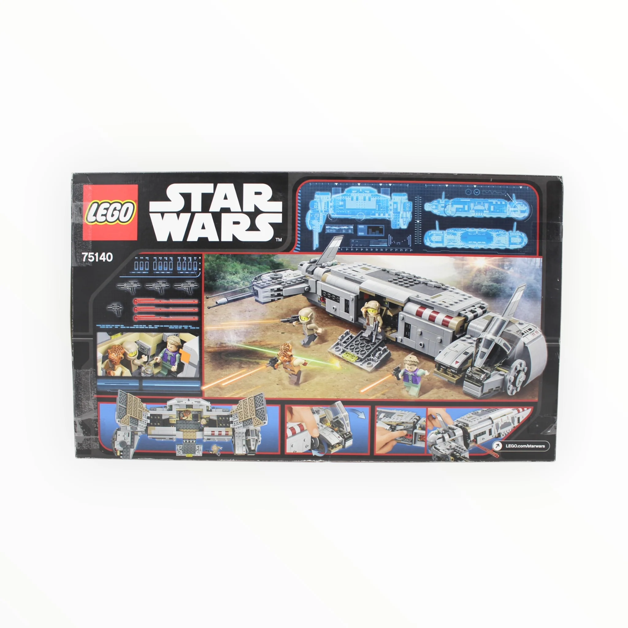 Certified Used Set 75140 Star Wars Resistance Troop Transporter (open box, sealed bags) - Image 2