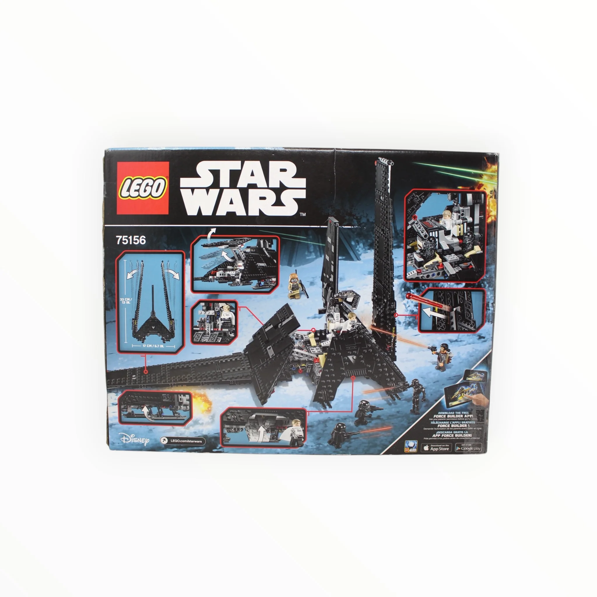 Certified Used Set 75156 Star Wars Krennic’s Imperial Shuttle - Image 2
