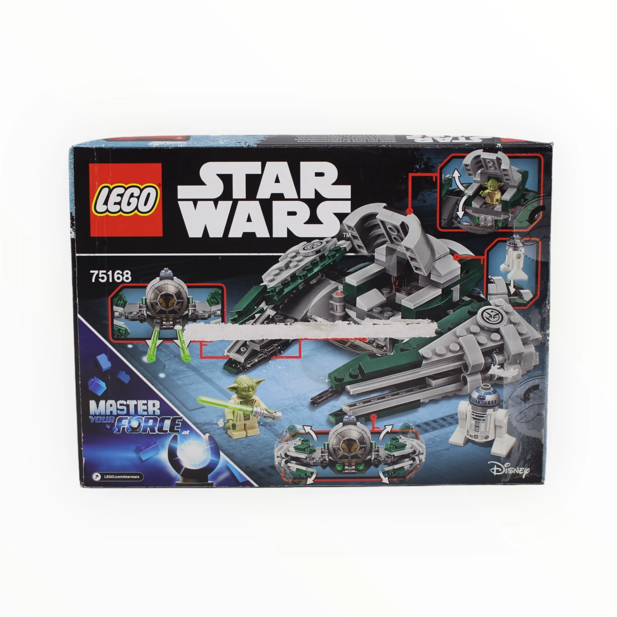 Certified Used Set 75168 Star Wars Yoda’s Jedi Starfighter (damaged box) - Image 2