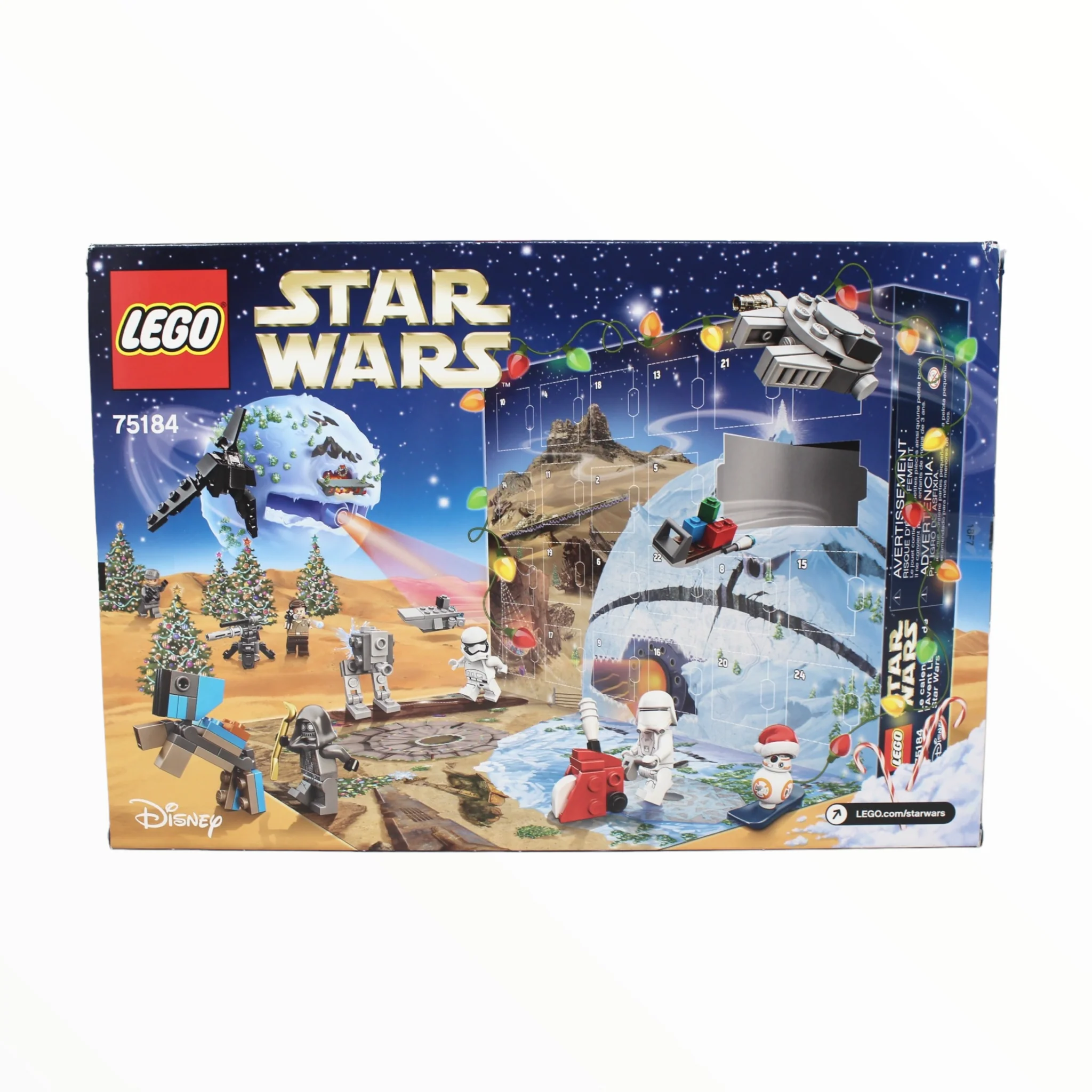 Certified Used Set 75184 Star Wars Advent Calendar 2017 (open box, sealed bags) - Image 2