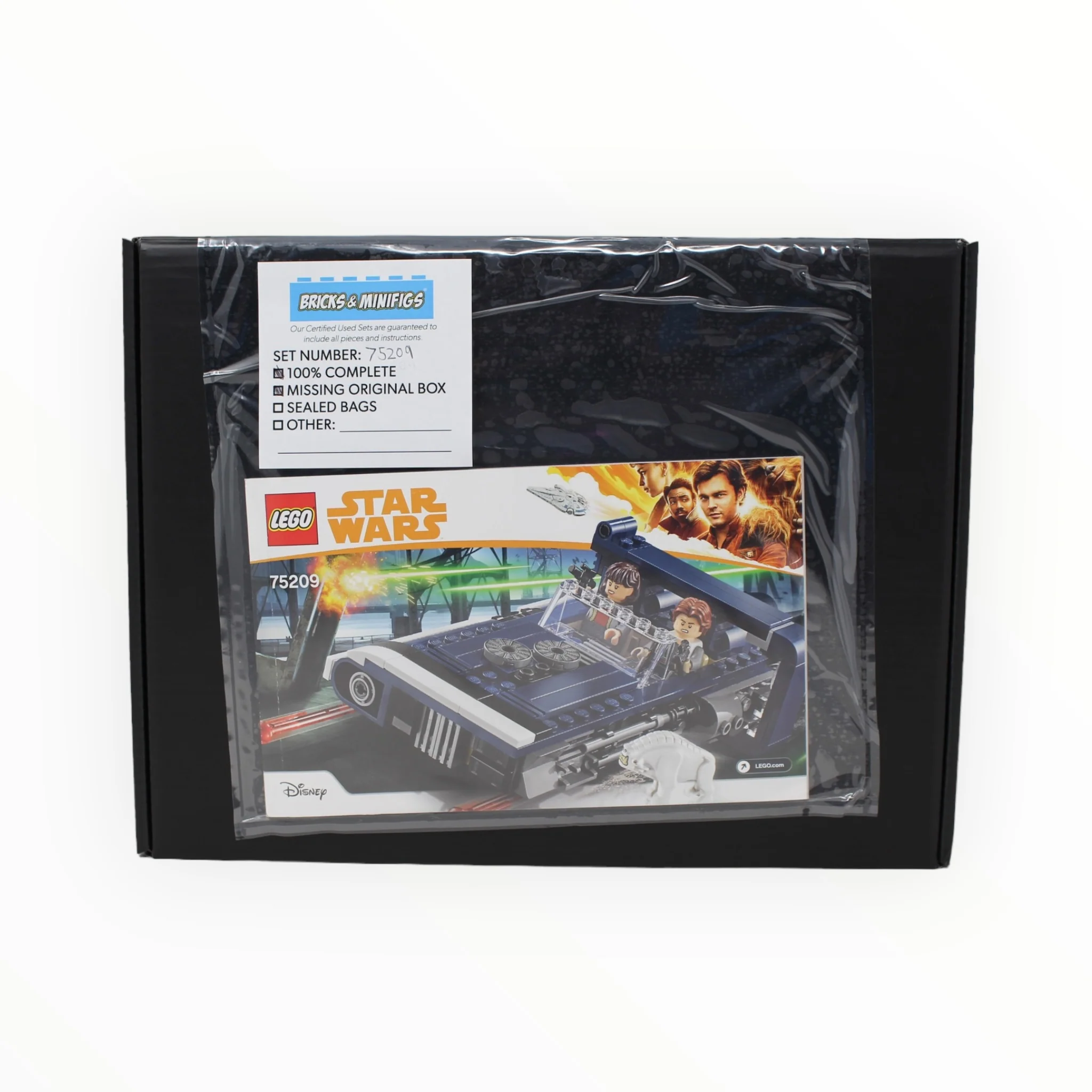 Certified Used Set 75209 Star Wars Han Solo’s Landspeeder (no box)