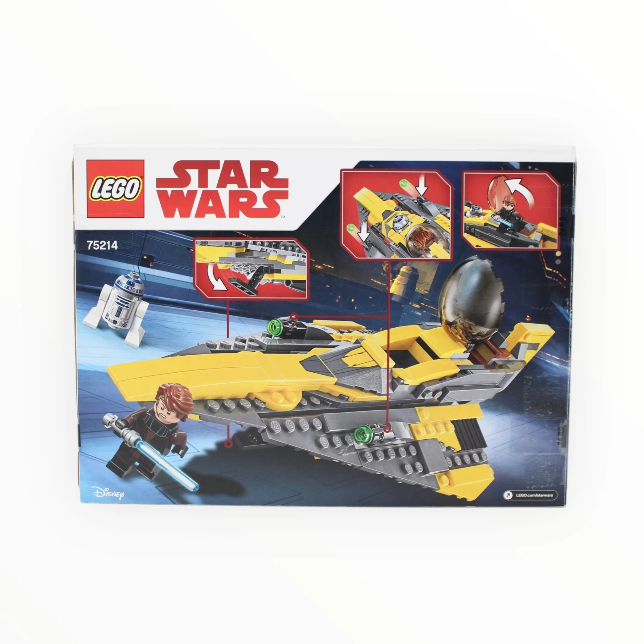 Certified Used Set 75214 Star Wars Anakin’s Jedi Starfighter - Image 2
