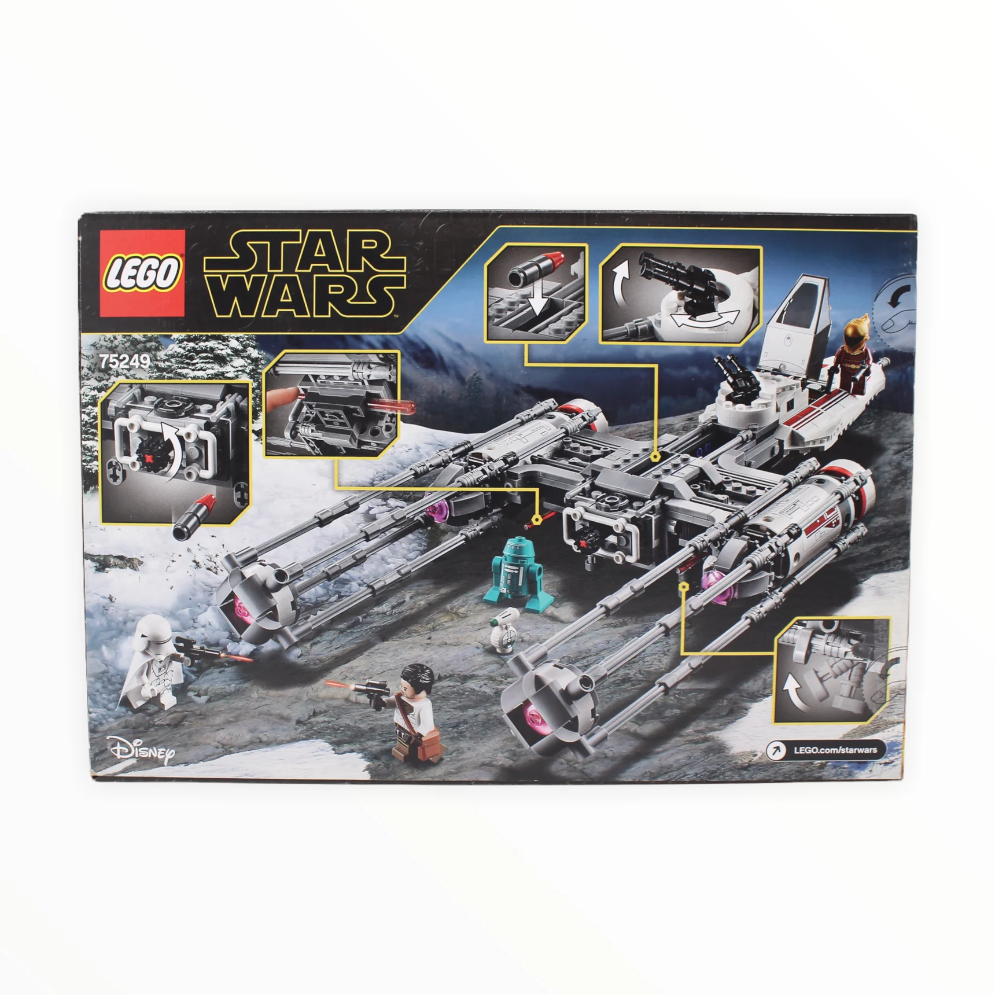 Certified Used Set 75249 Star Wars Resistance Y-Wing Starfighter - Image 2