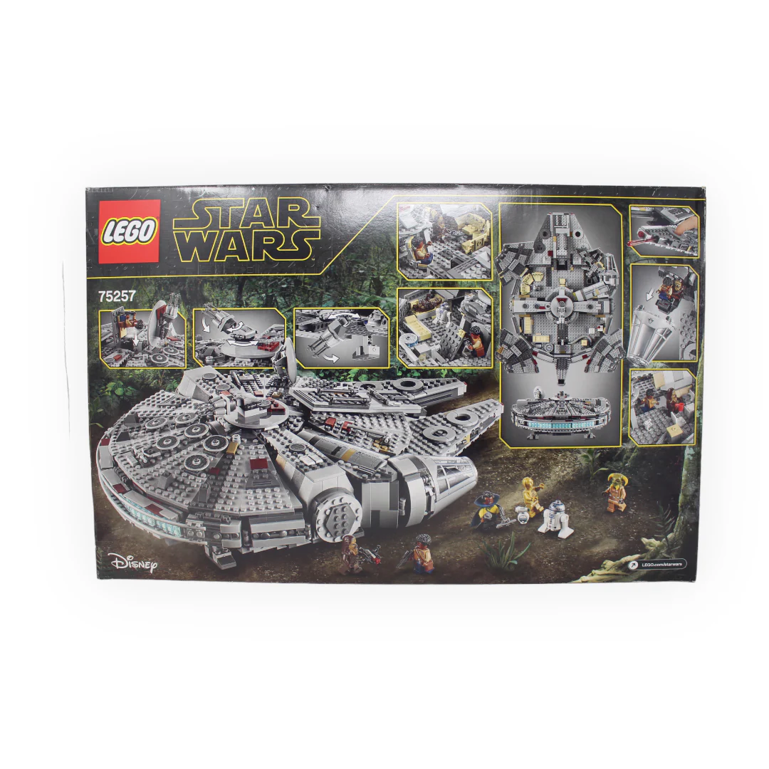 Certified Used Set 75257 Star Wars Millennium Falcon (2019, open box, sealed bags) - Image 2