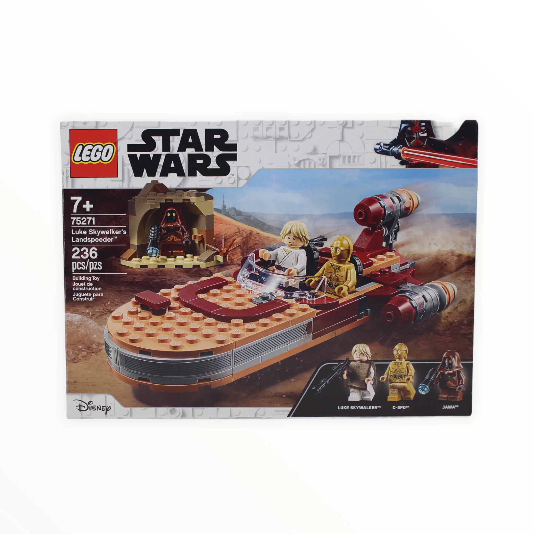 Certified Used Set 75271 Star Wars Luke Skywalker’s Landspeeder