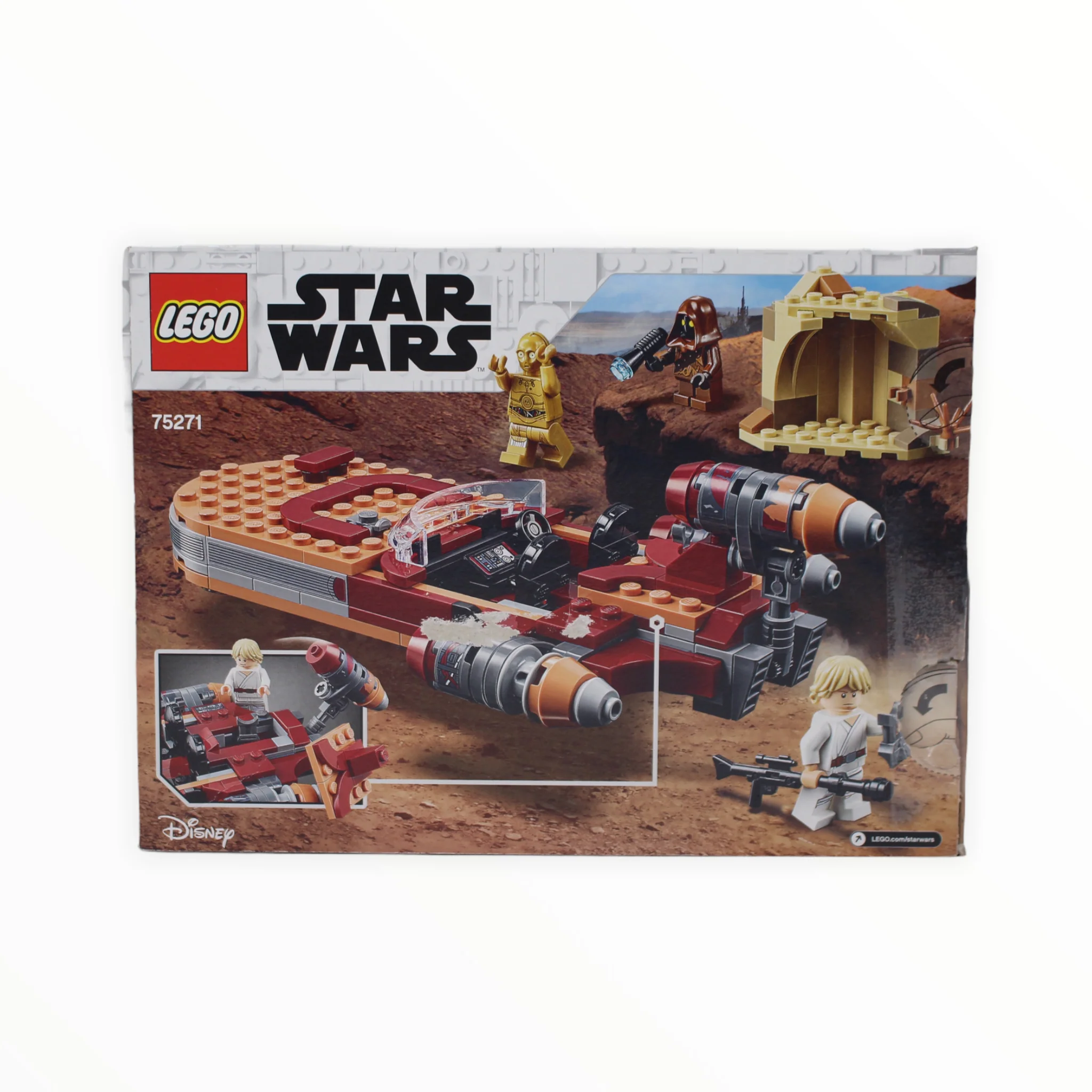Certified Used Set 75271 Star Wars Luke Skywalker’s Landspeeder - Image 2