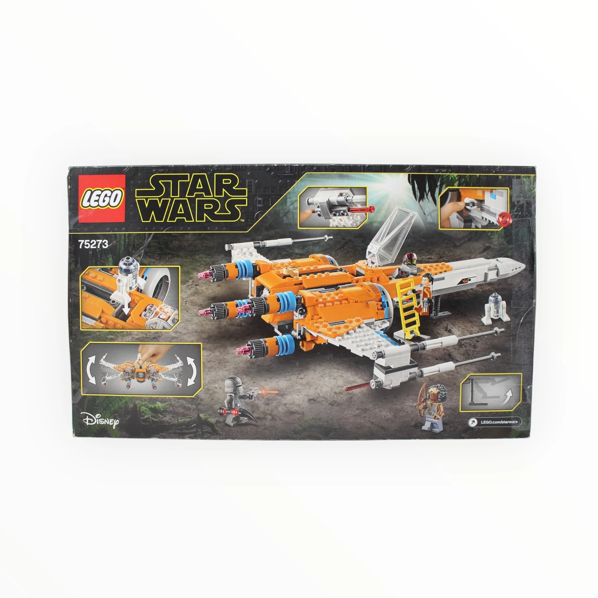 Certified Used Set 75273 Star Wars Poe Dameron’s X-wing Fighter (open box, sealed bags) - Image 2