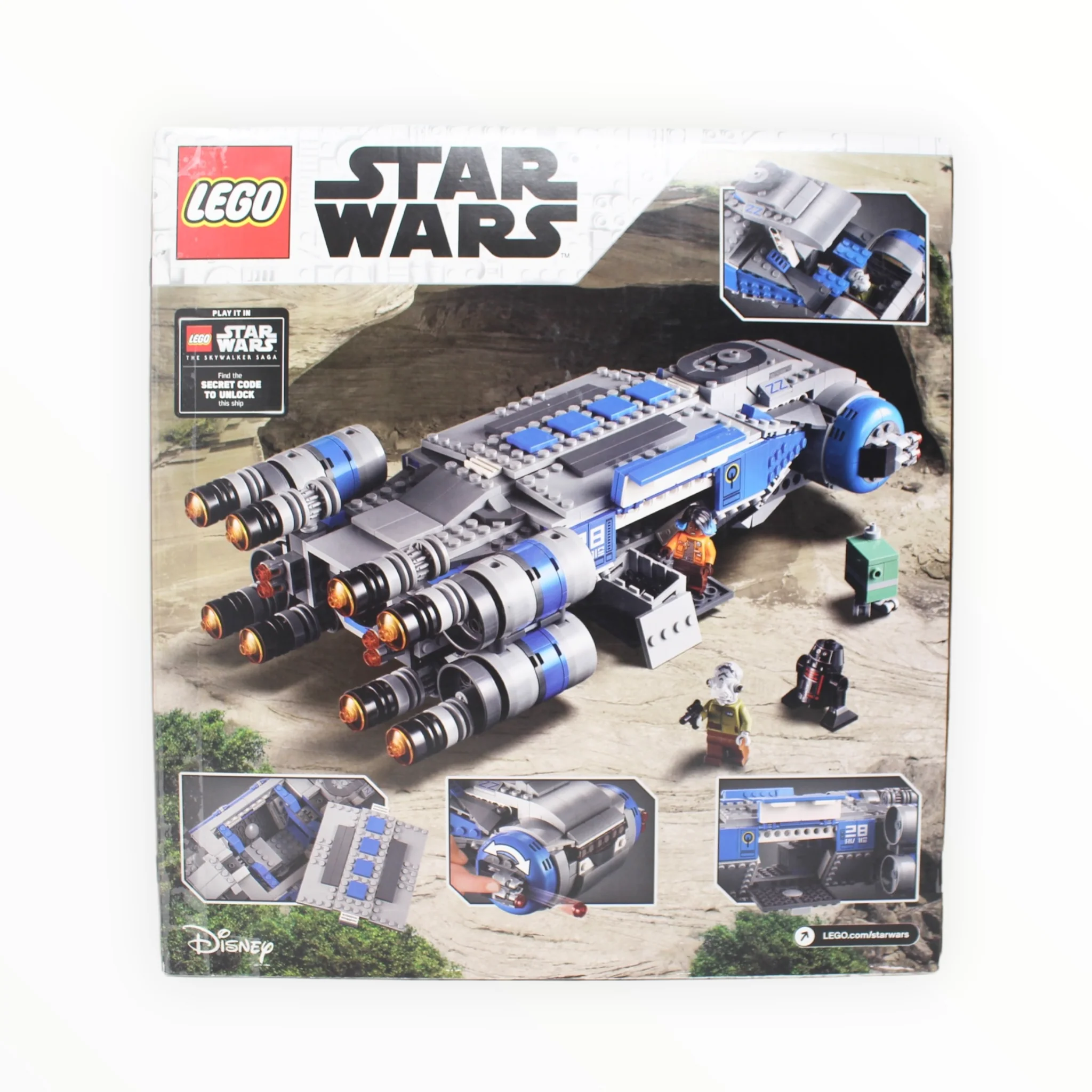 Certified Used Set 75293 Star Wars Resistance I-TS Transport - Image 2