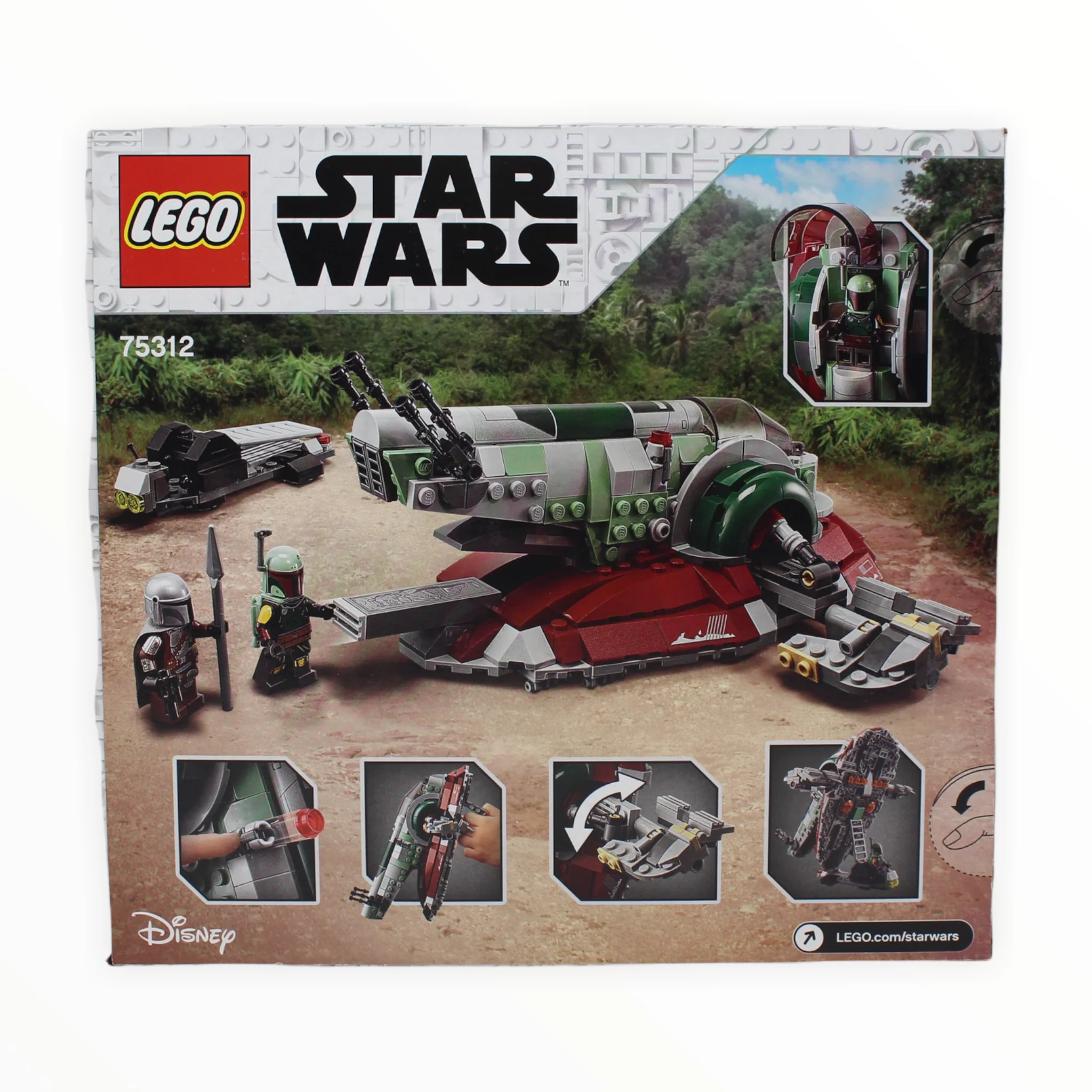Certified Used Set 75312 Star Wars Boba Fett’s Starship - Image 2