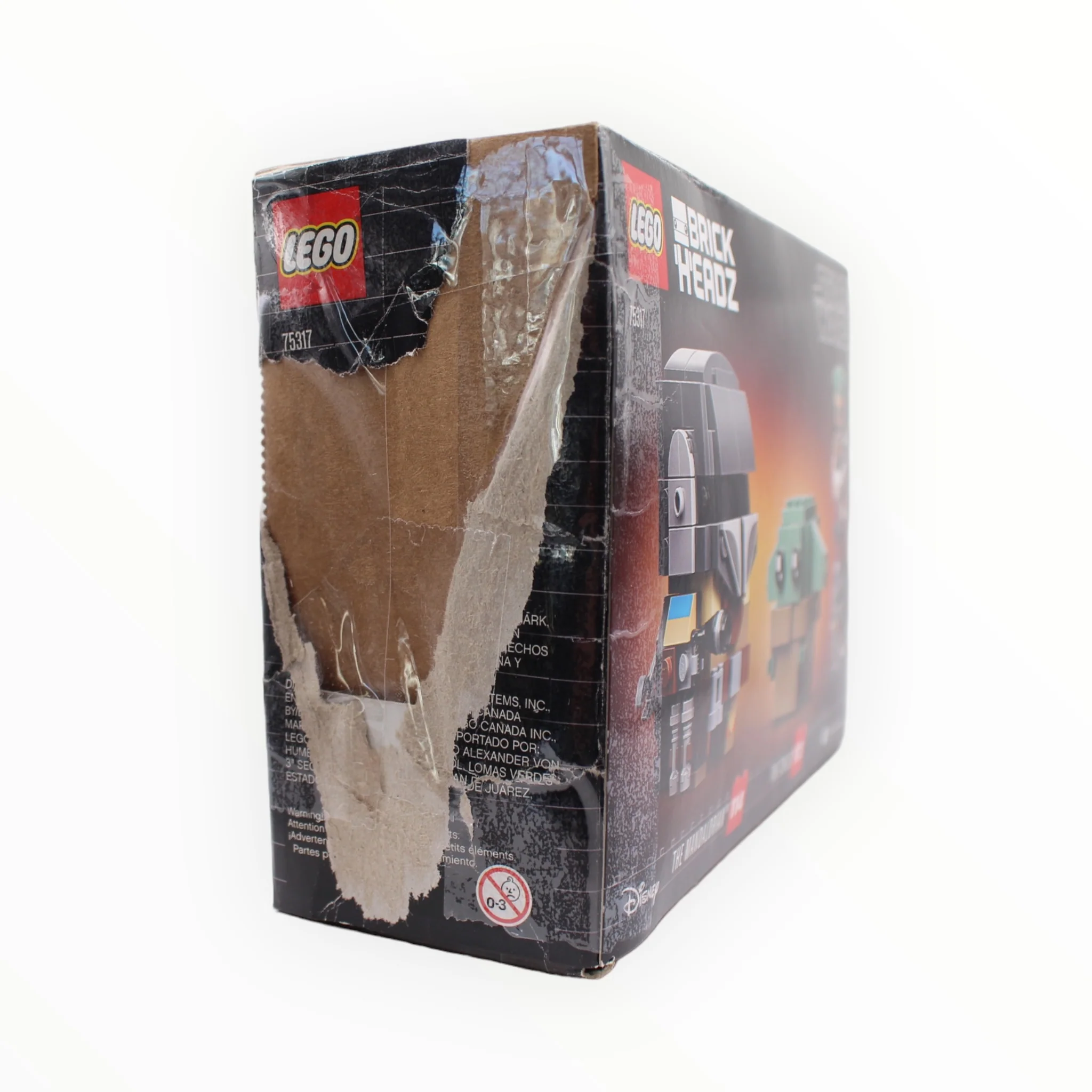 Certified Used Set 75317 Star Wars BrickHeadz The Mandalorian & The Child (damaged box) - Image 3