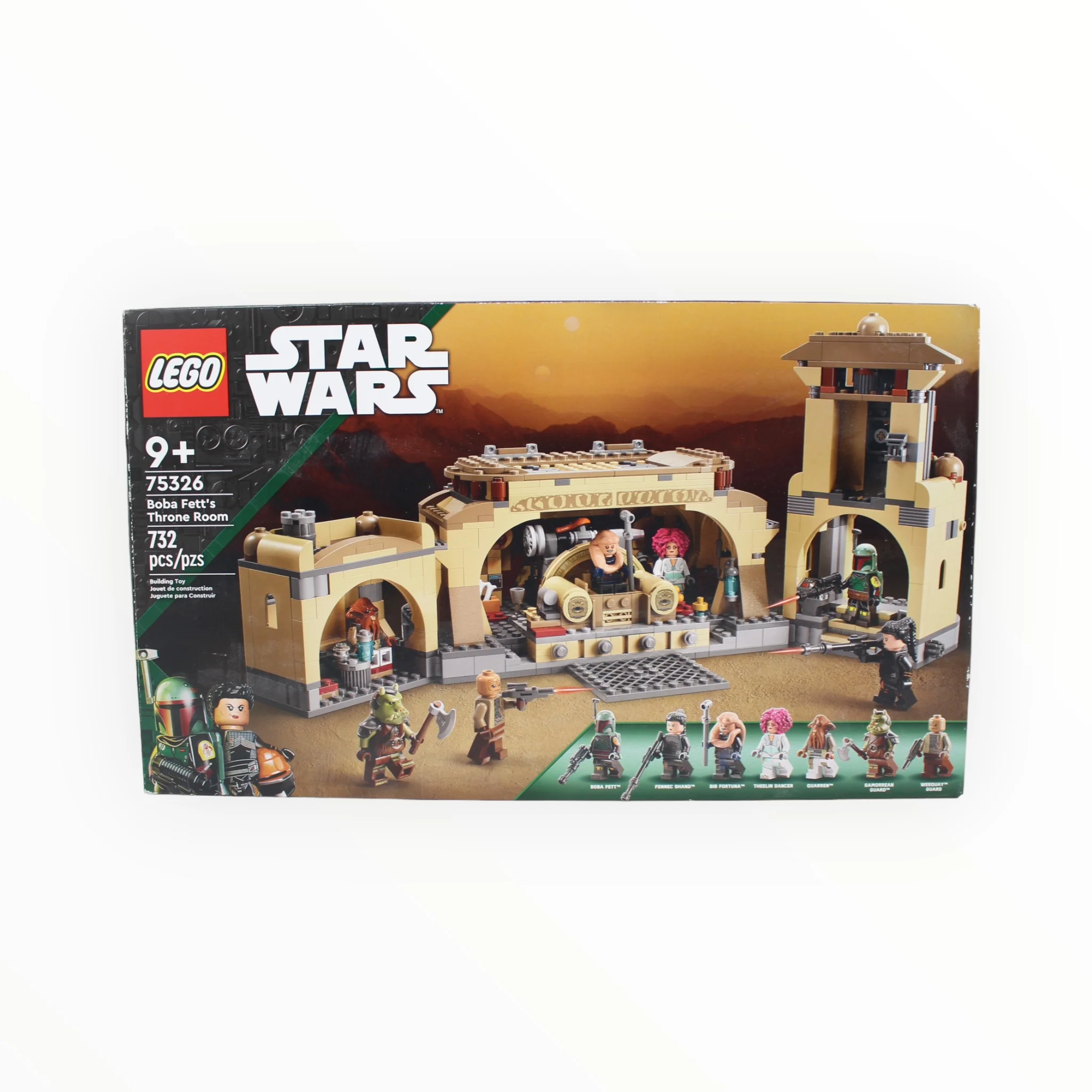 Certified Used Set 75326 Star Wars Boba Fett’s Throne Room