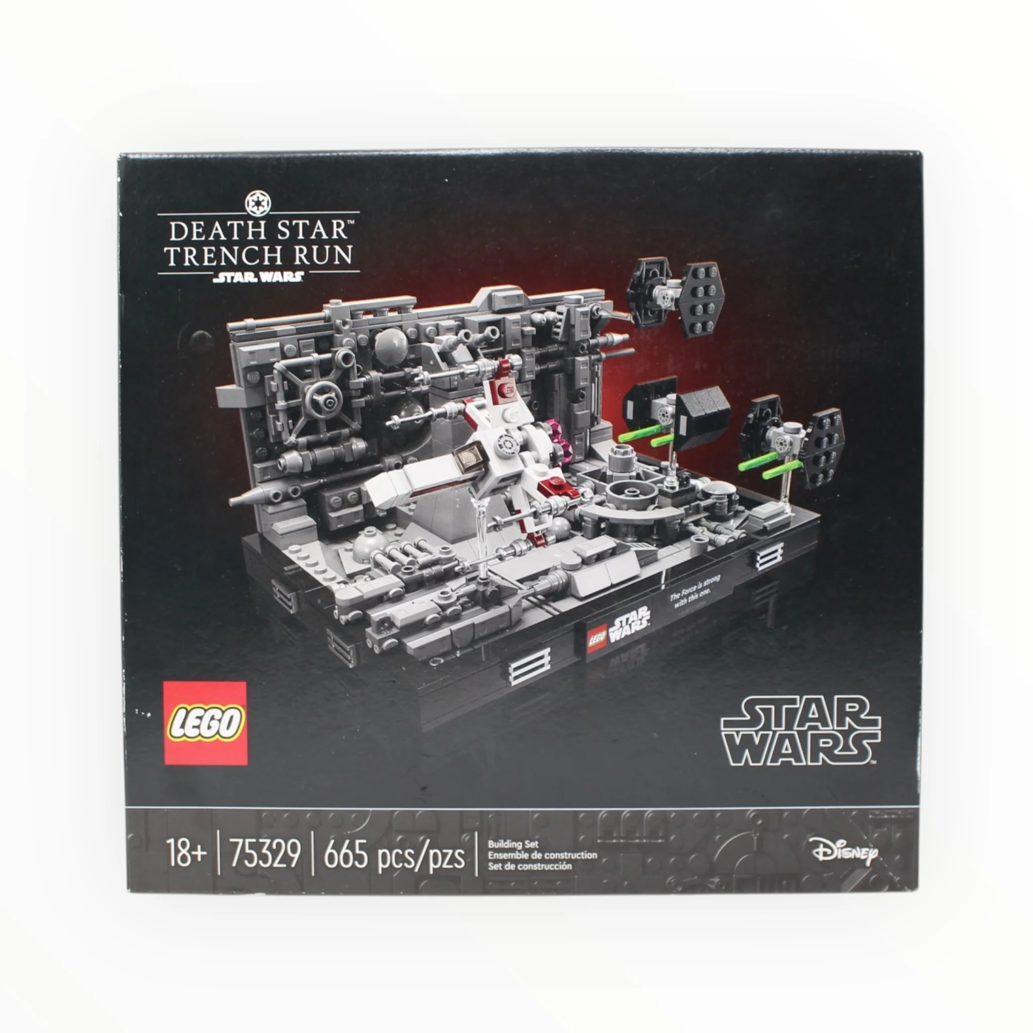 Certified Used Set 75329 Star Wars Death Star Trench Run Diorama