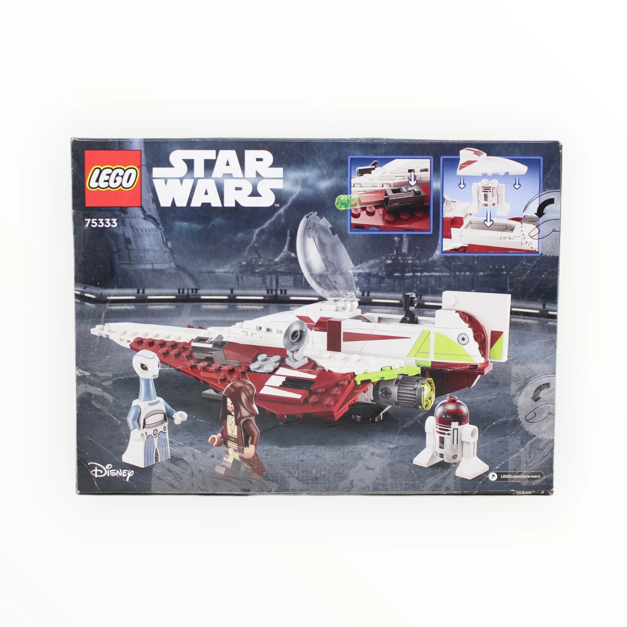 Certified Used Set 75333 Star Wars Obi-Wan Kenobi’s Jedi Starfighter (damaged box) - Image 2