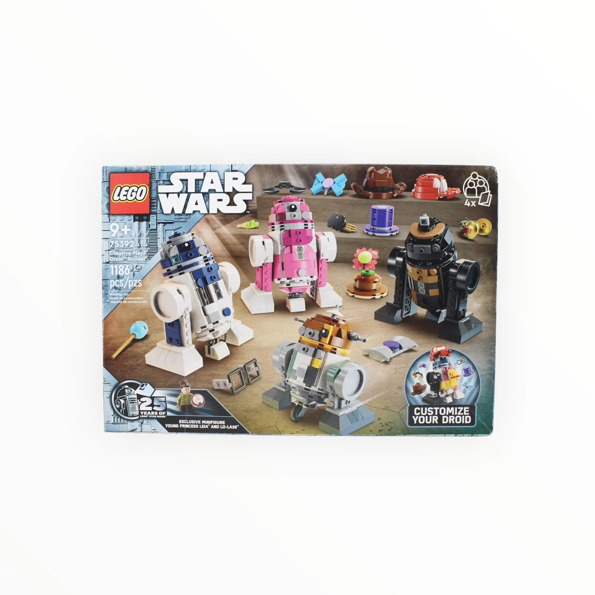 Certified Used Set 75392 Star Wars Creative Play Droid Builder (bags 7-9 sealed)