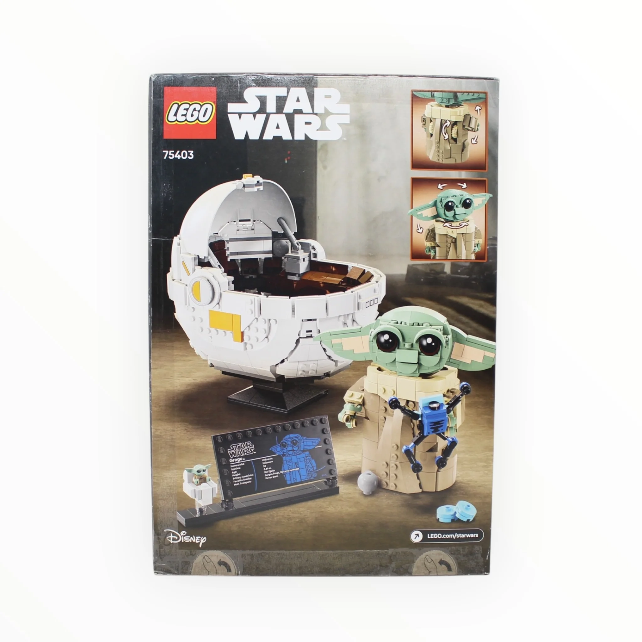 Certified Used Set 75403 Star Wars Grogu with Hover Pram - Image 2