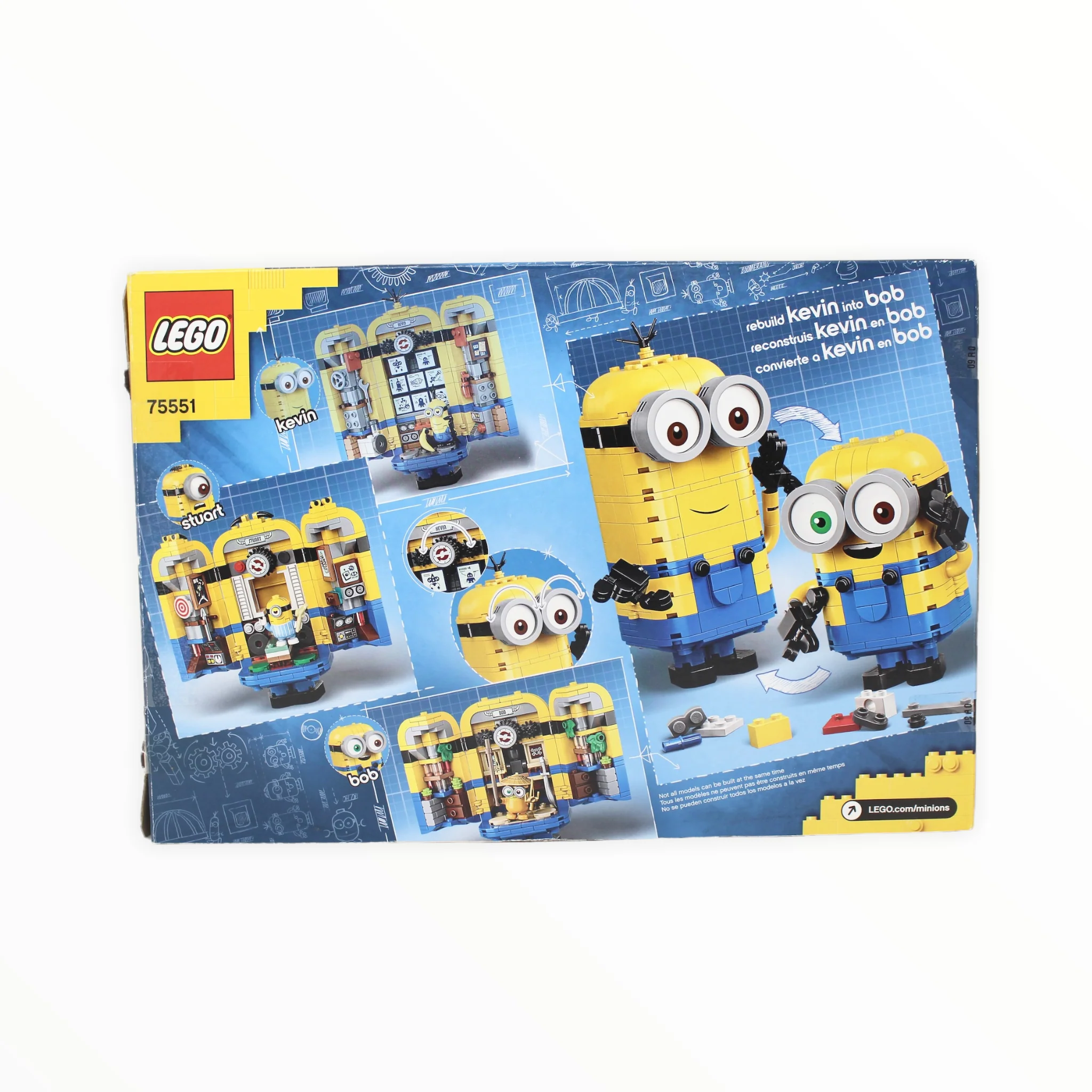 Certified Used Set 75551 Minions Brick-Built Minions and Their Lair - Image 2
