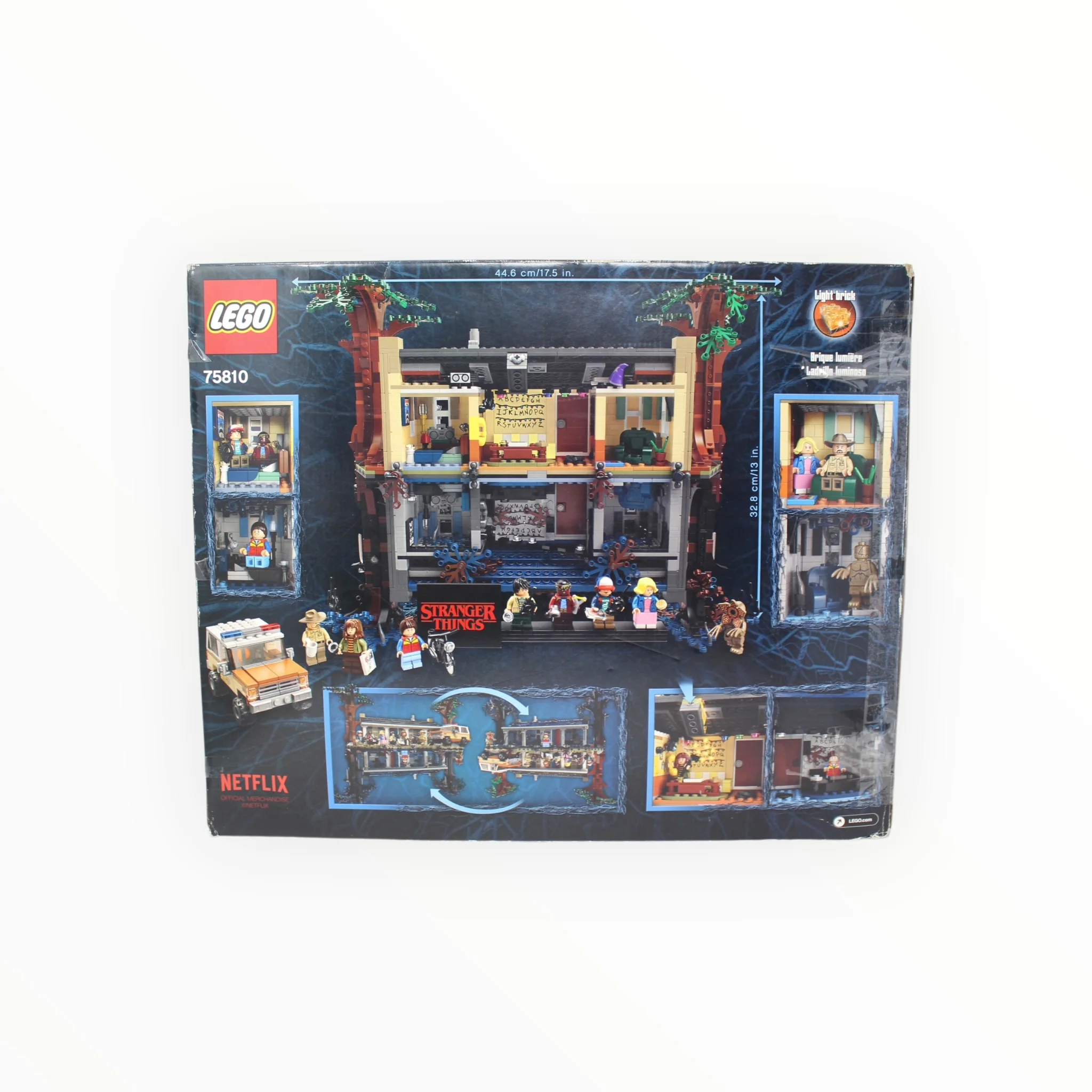 Certified Used Set 75810 LEGO Stranger Things The Upside Down (most bags sealed, some box damage) - Image 2