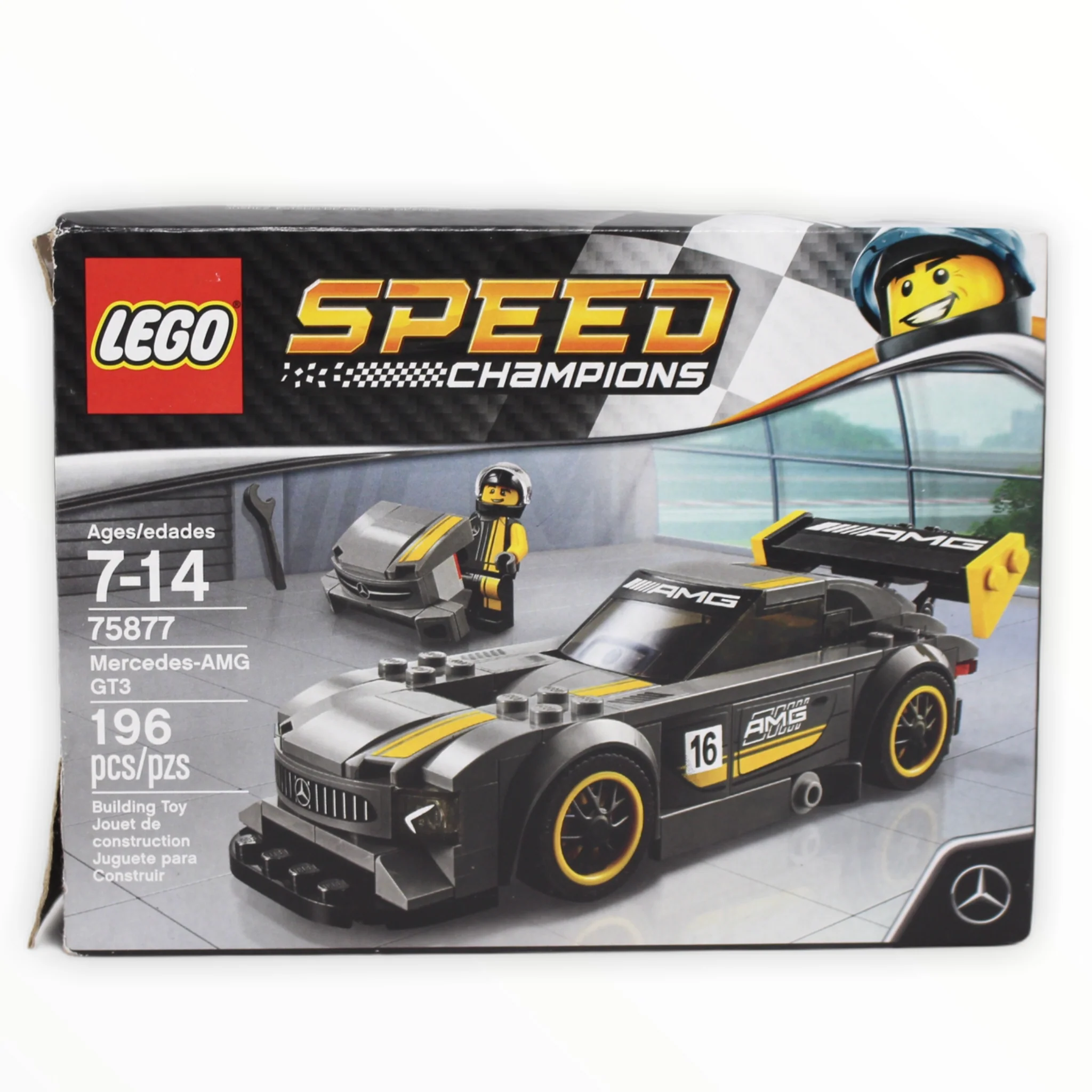 Certified Used Set 75877 Speed Champions Mercedes-AMG GT3