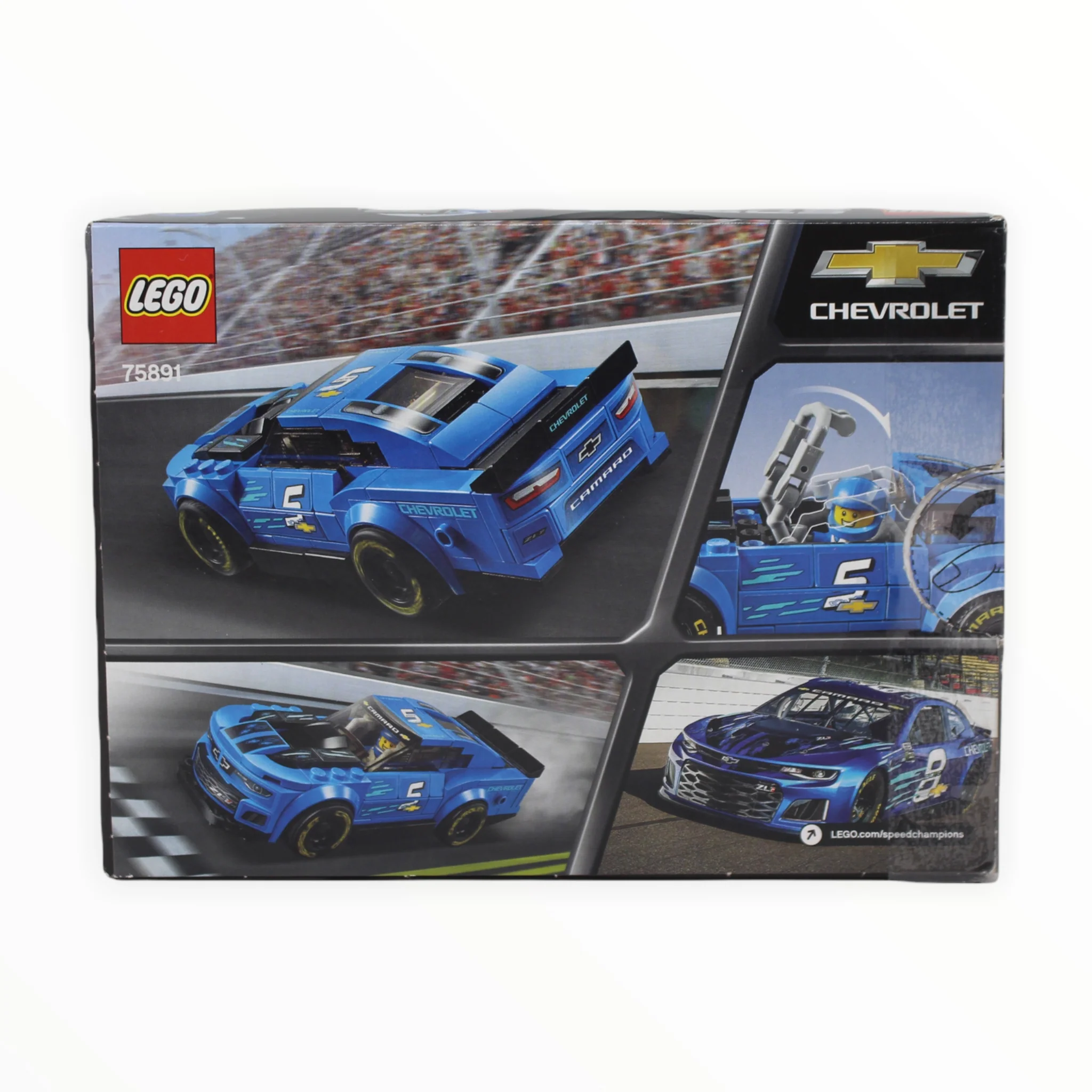 Certified Used Set 75891 Speed Champions Chevrolet Camero ZL1 Race Car - Image 2