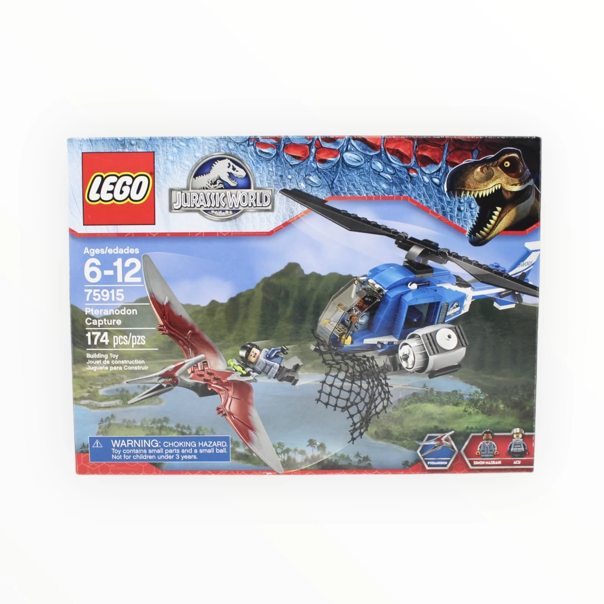 Certified Used Set 75915 Jurassic World Pteranodon Capture