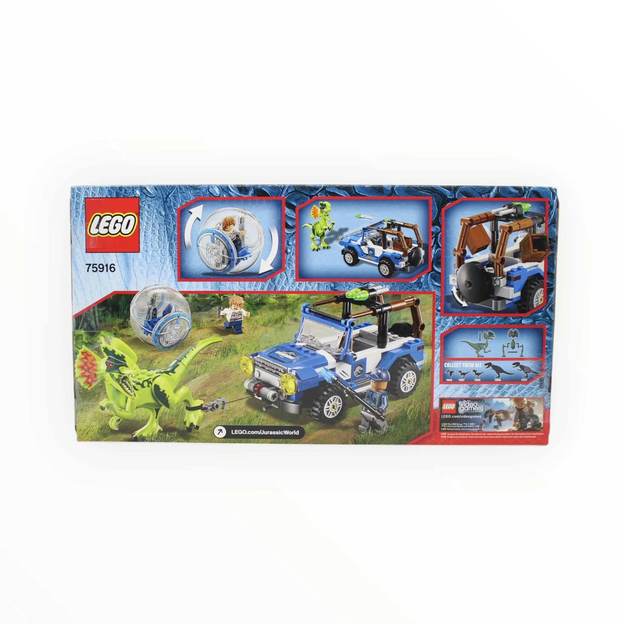Certified Used Set 75916 Jurassic World Dilophosaurus Ambush - Image 2