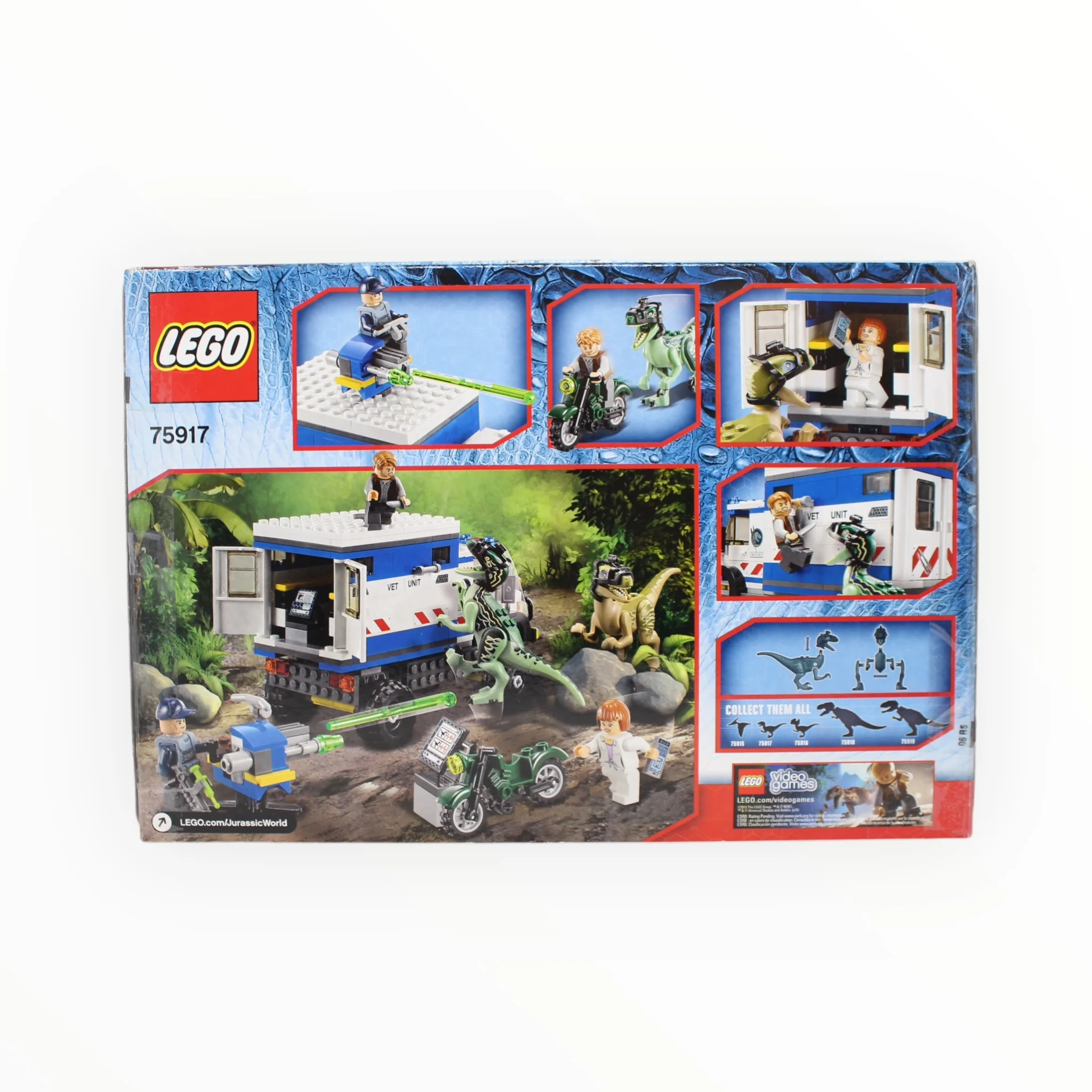 Certified Used Set 75917 Jurassic World Raptor Rampage - Image 2
