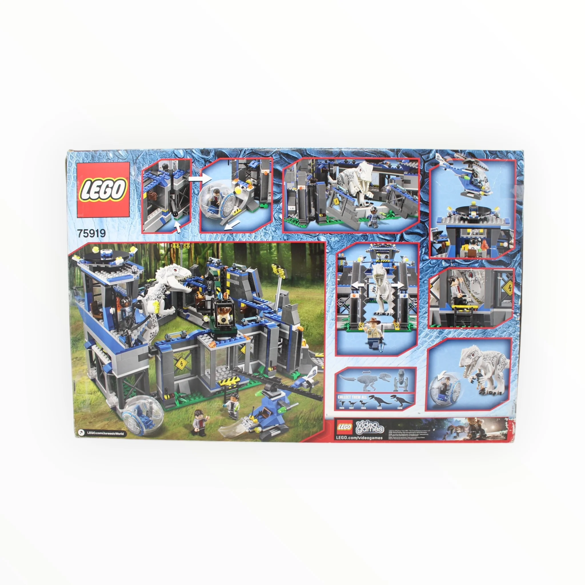 Certified Used Set 75919 Jurassic World Indominus rex Breakout - Image 2