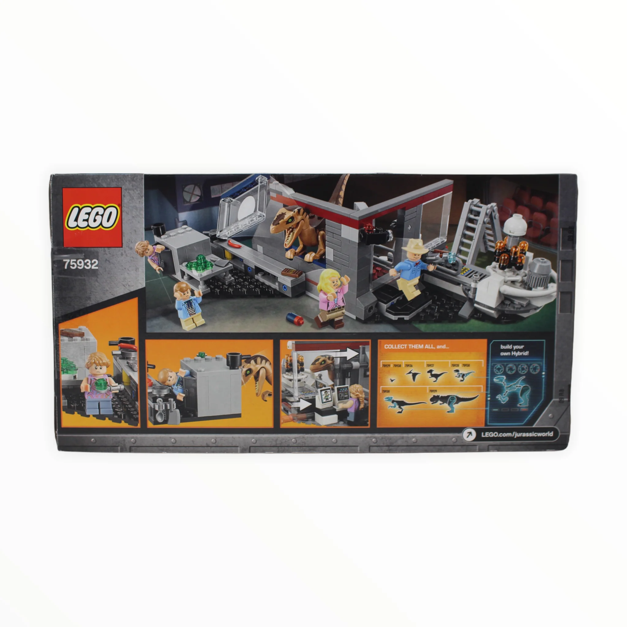 Certified Used Set 75932 Jurassic Park Velociraptor Chase - Image 2
