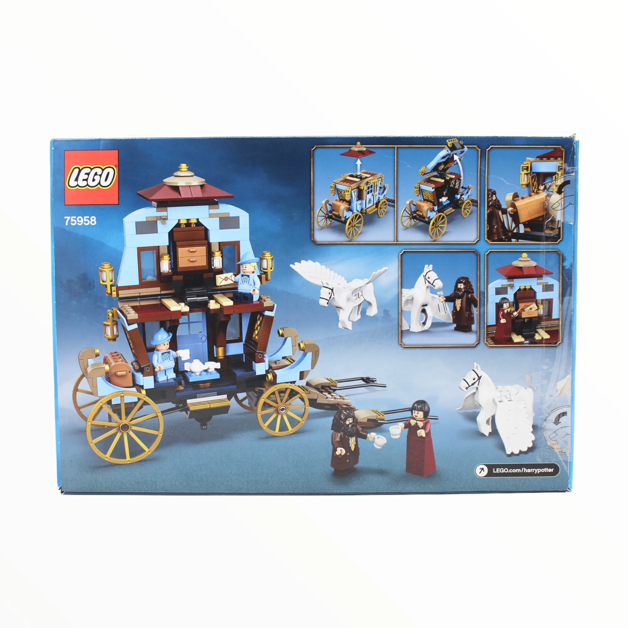 Certified Used Set 75958 Harry Potter Beauxbatons Carriage Arrival at Hogwarts - Image 2