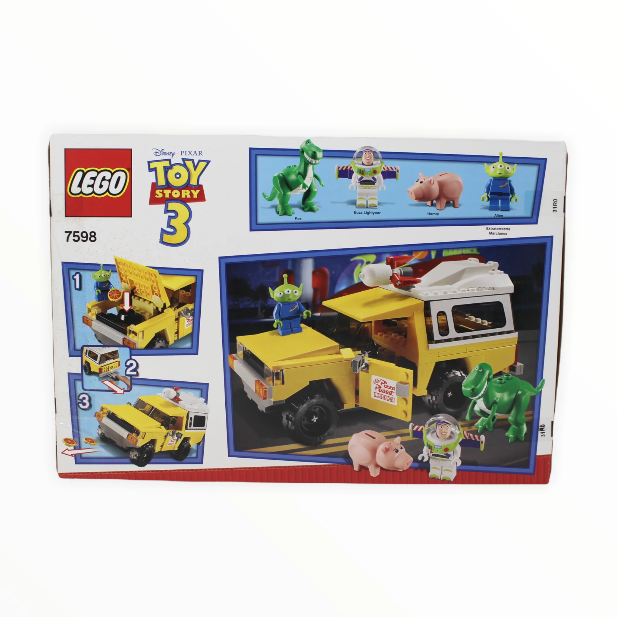 Certified Used Set 7598 Toy Story 3 Pizza Planet Truck Rescue - Image 2