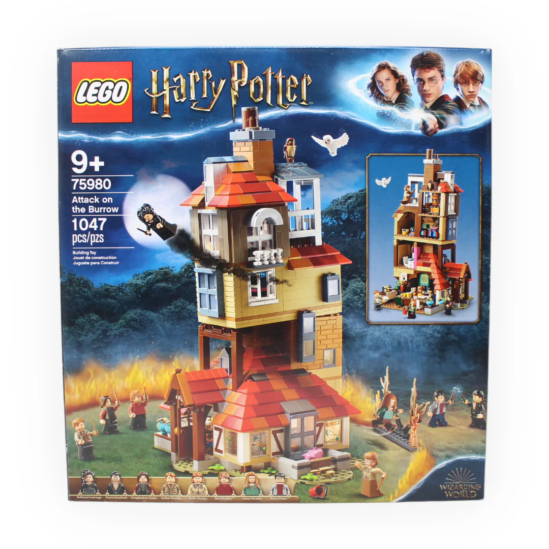 Certified Used Set 75980 Harry Potter Attack on the Burrow