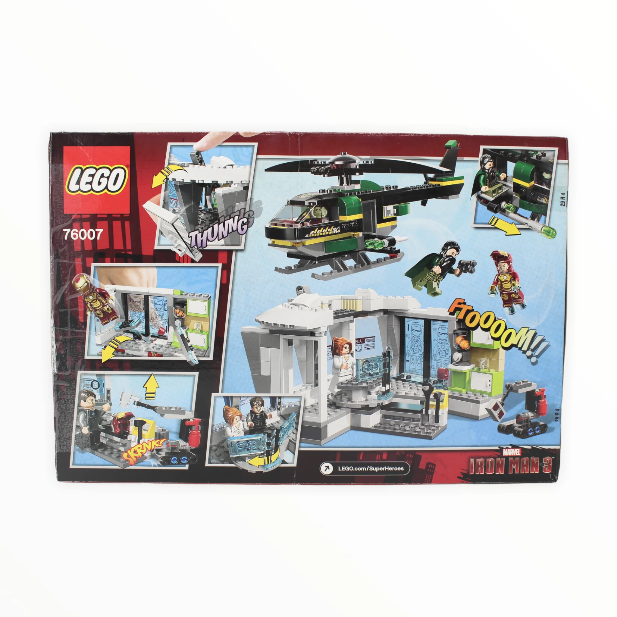 Certified Used Set 76007 Marvel Super Heroes Iron Man: Malibu Mansion Attack - Image 2