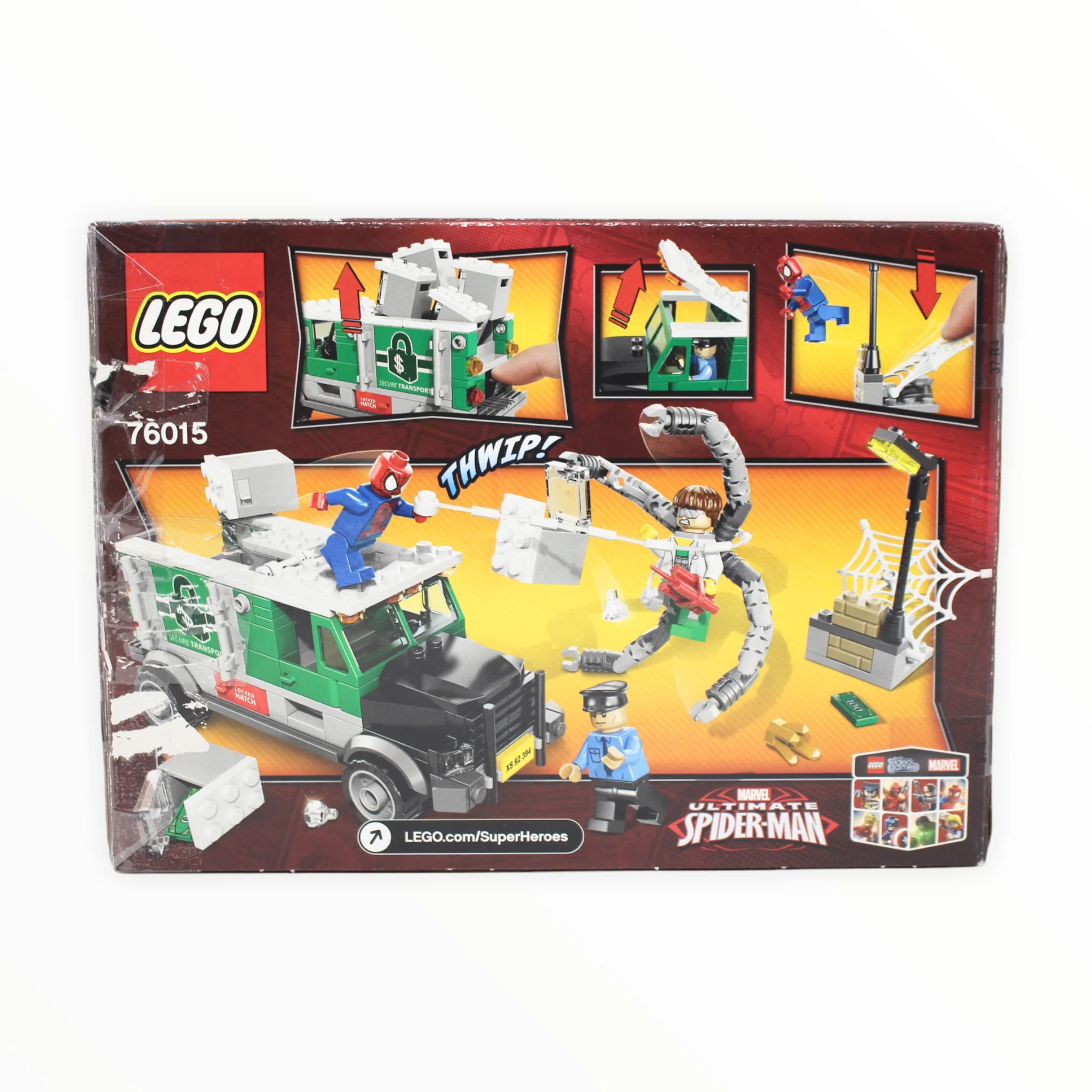 Certified Used Set 76015 Marvel Super Heroes Doc Ock Trust Heist - Image 2