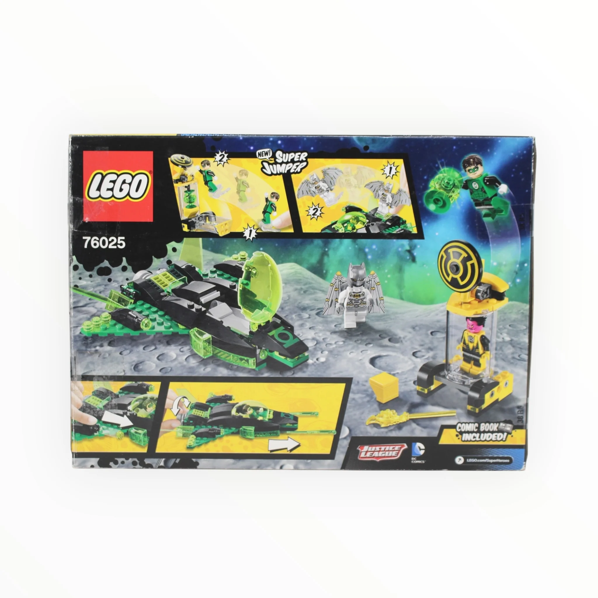 Certified Used Set 76025 DC Super Heroes Green Lantern vs. Sinestro (open box, sealed bags) - Image 2