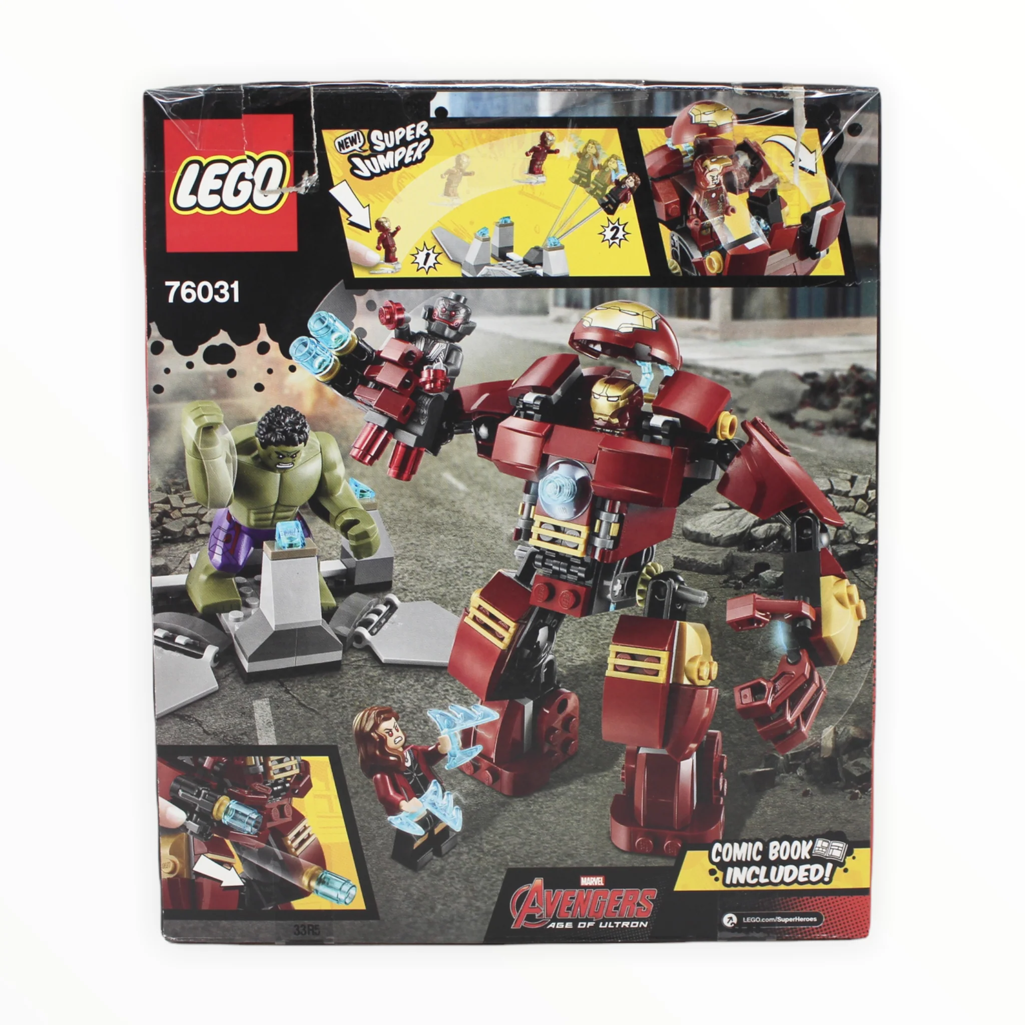 Certified Used Set 76031 Marvel Super Heroes The Hulk Buster Smash - Image 2