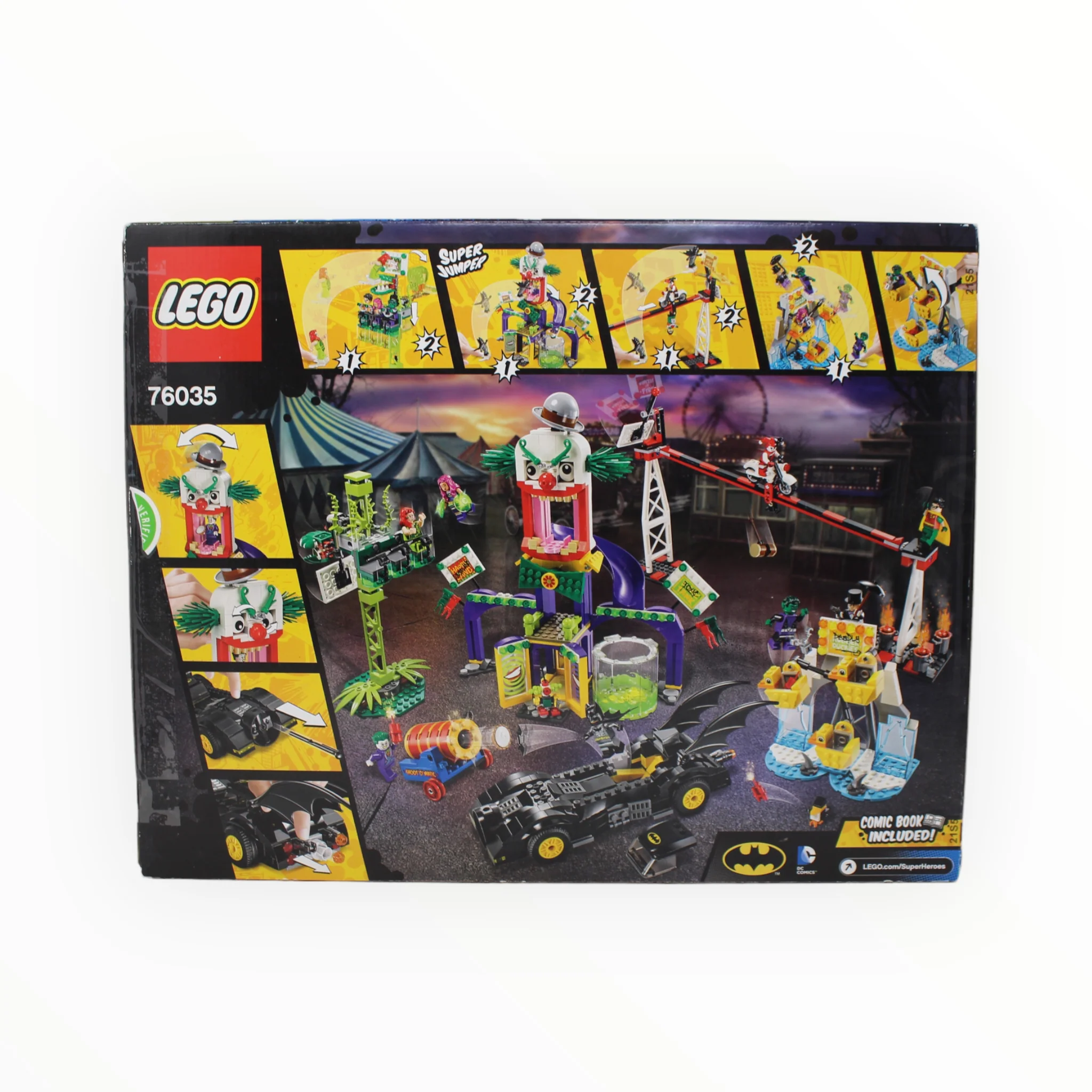 Certified Used Set 76035 DC Super Heroes Jokerland - Image 2